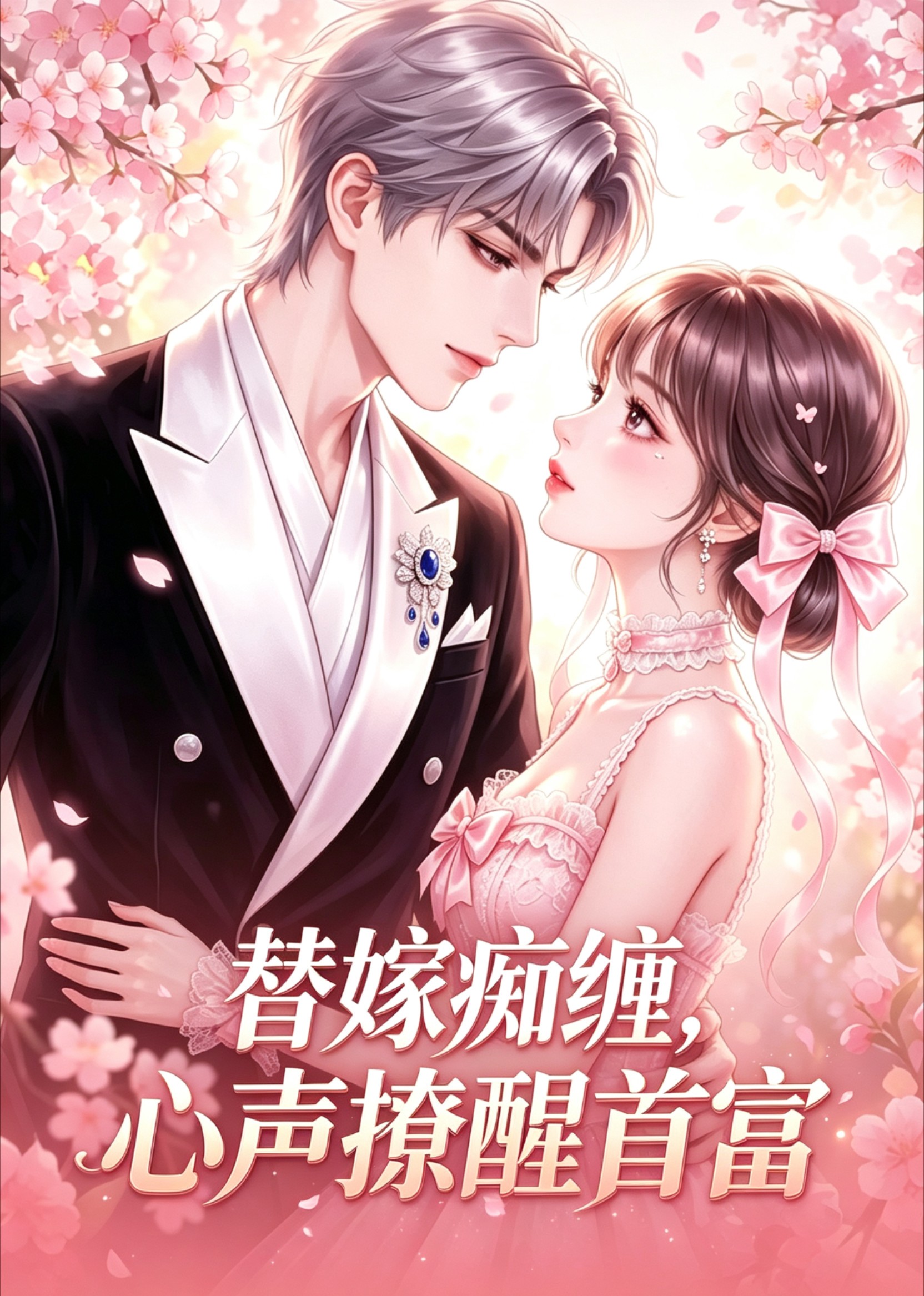 替嫁痴缠，心声撩醒首富封面图