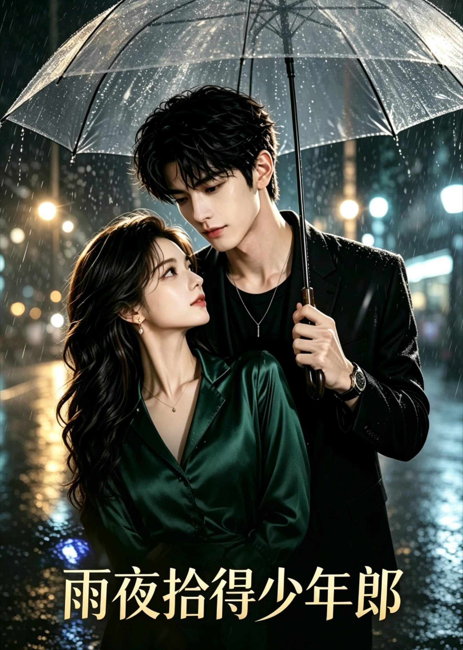 雨夜拾得少年郎
