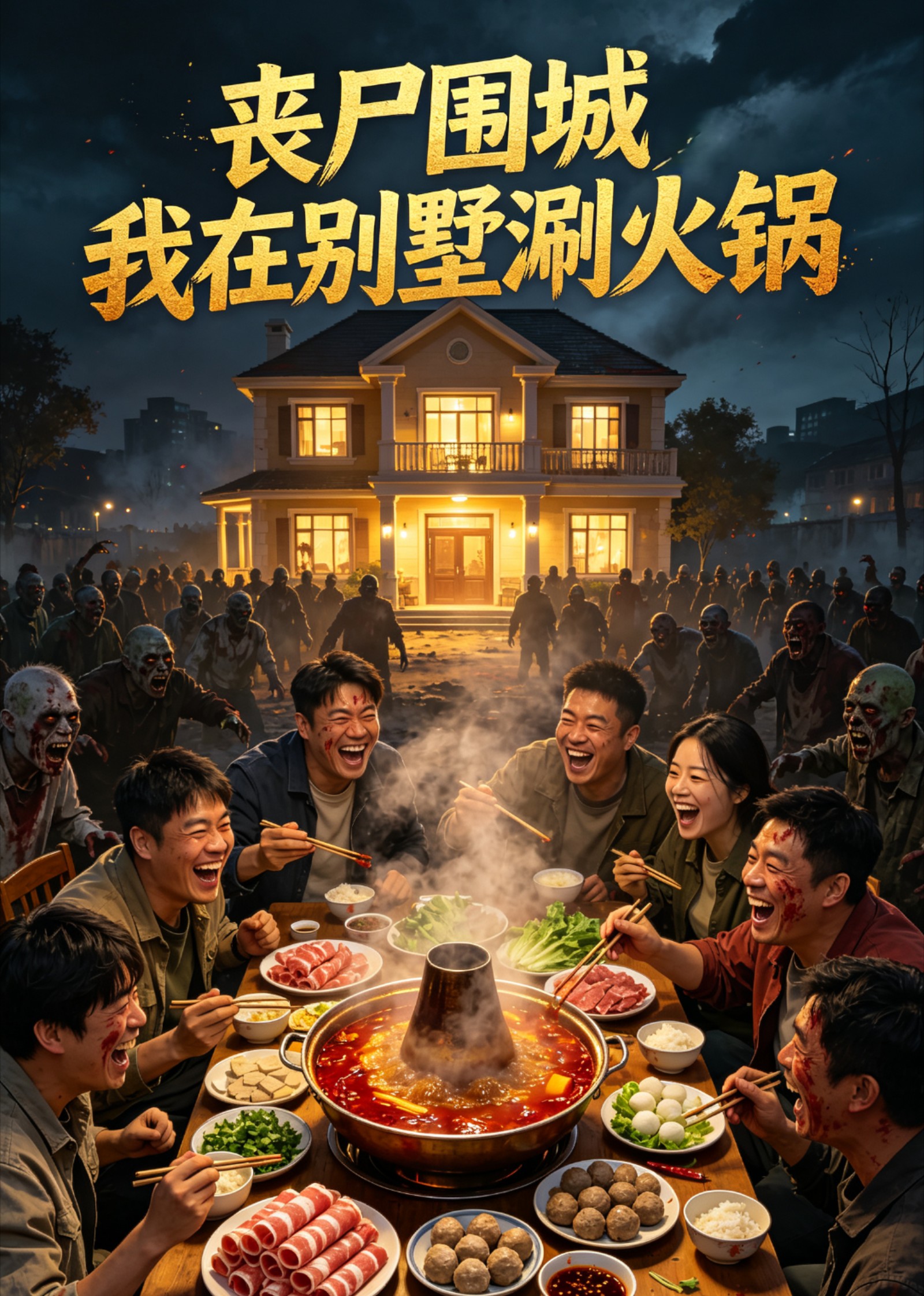 丧尸围城，我在别墅涮火锅