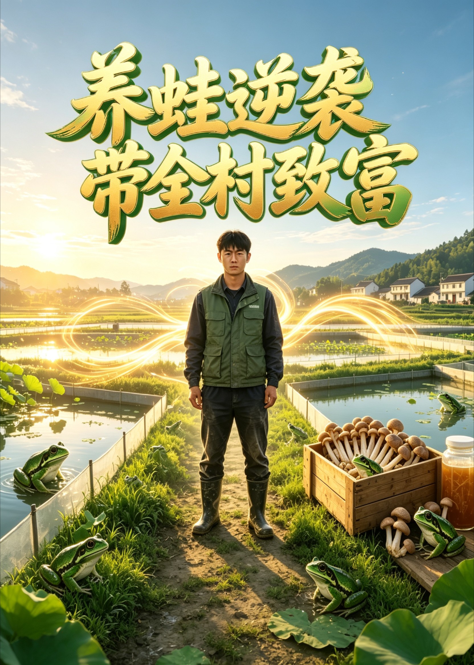养蛙逆袭带全村致富