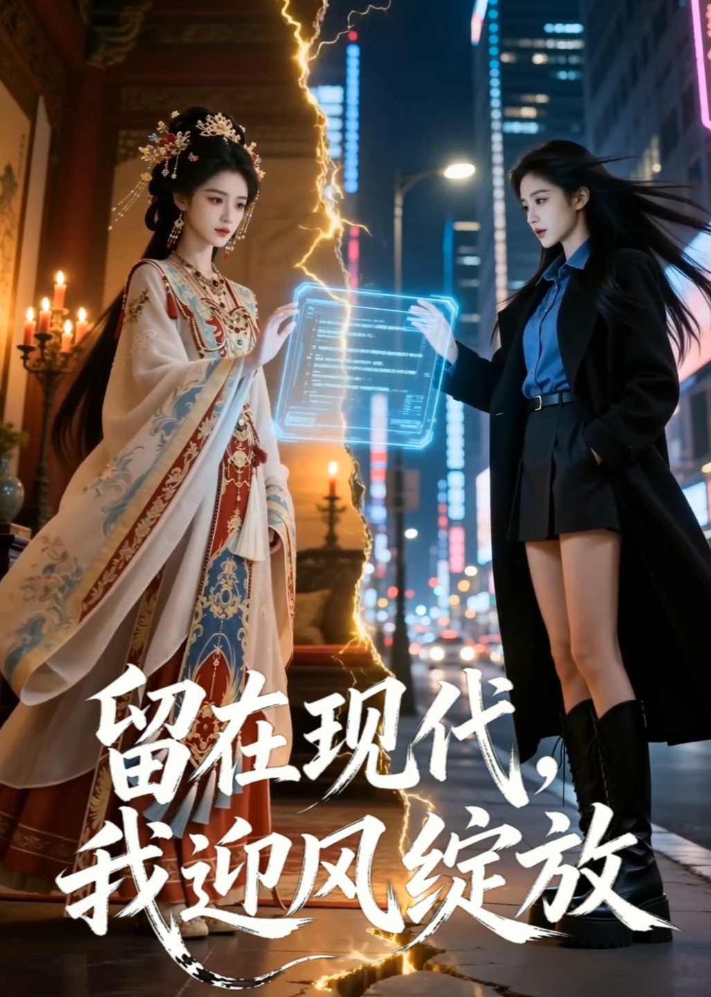 留在现代，我迎风绽放