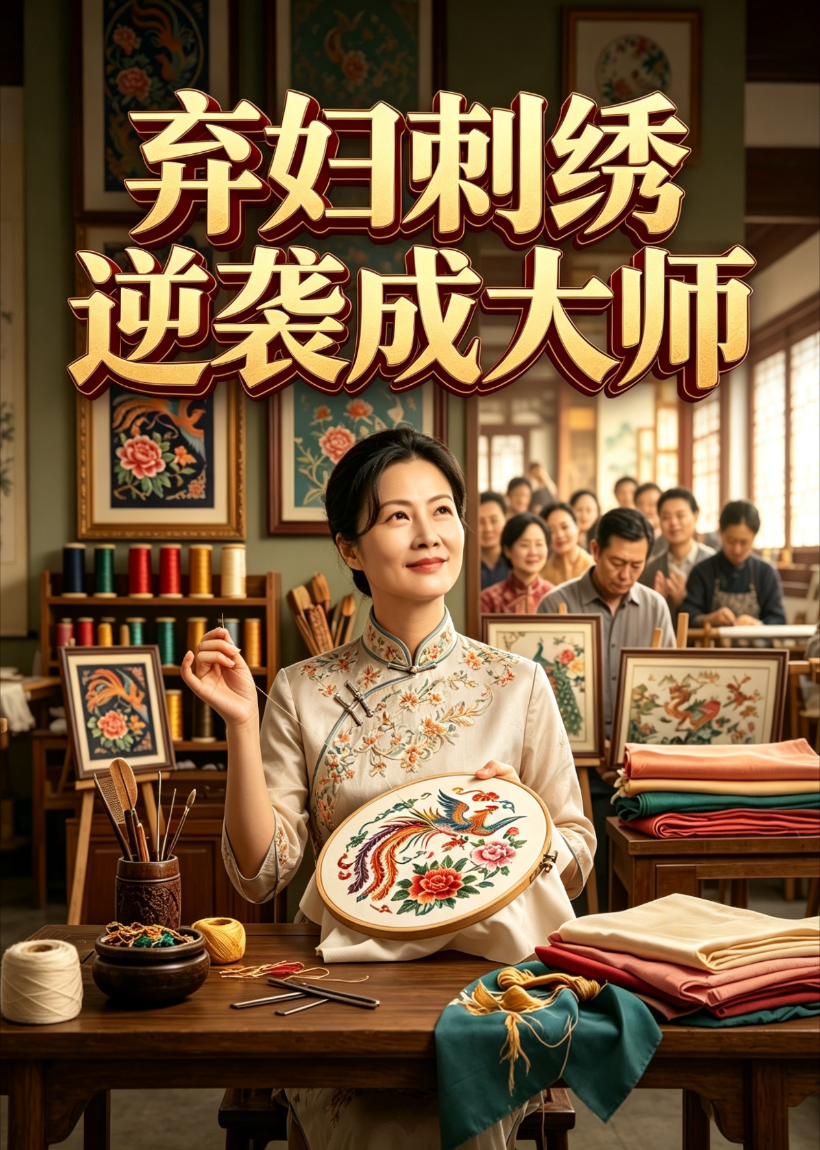 弃妇刺绣逆袭成大师封面图