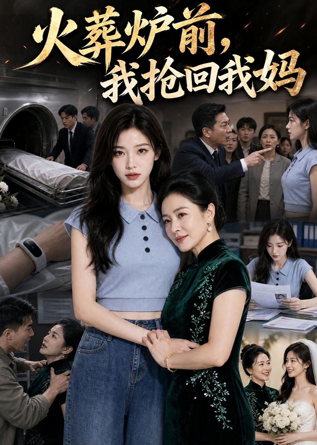 火葬炉前，我抢回我妈