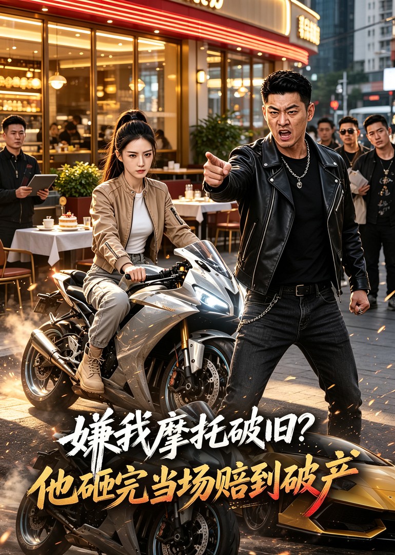 嫌我摩托破旧？他砸完当场赔到破产封面图