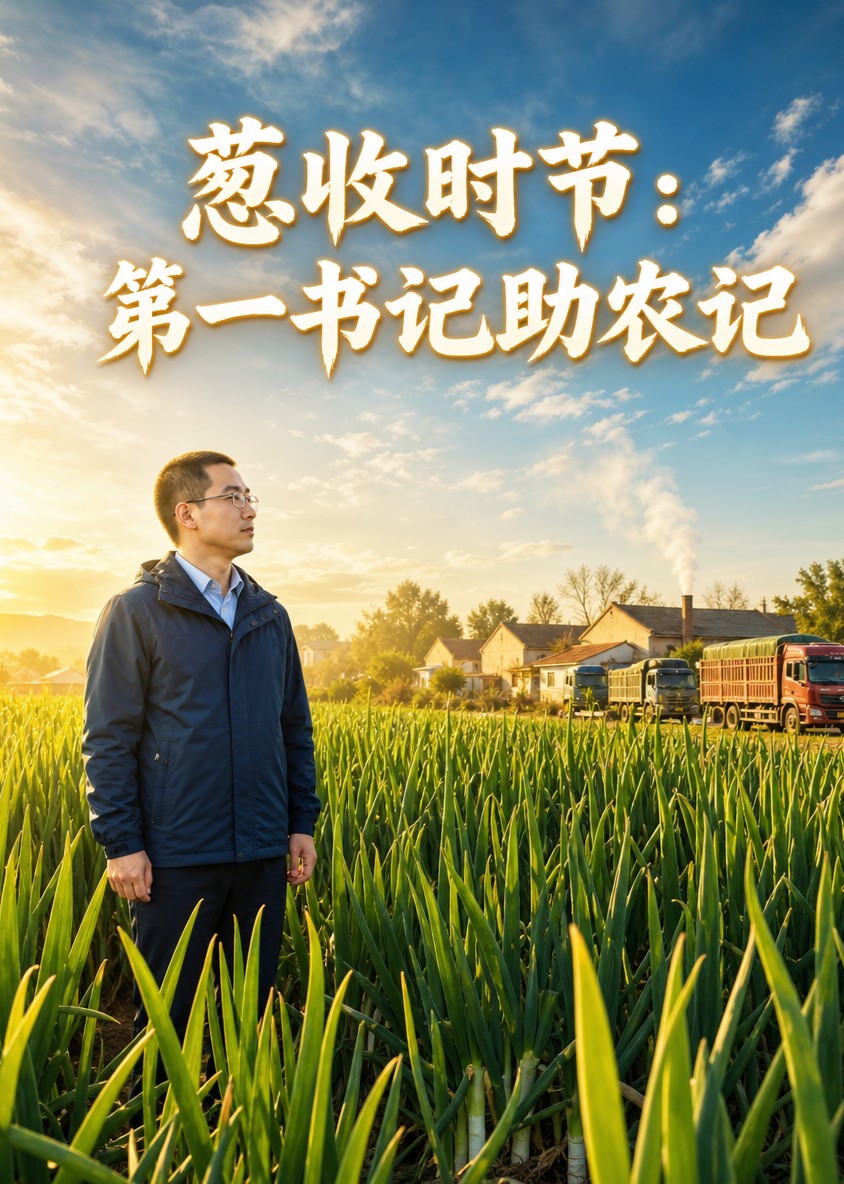 葱收时节：第一书记助农记