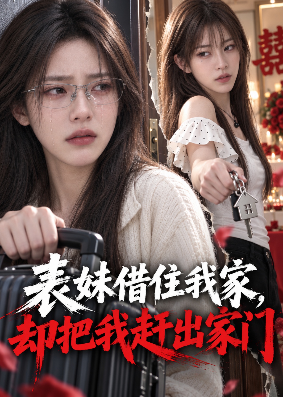 表妹借住我家，却把我赶出家门封面图