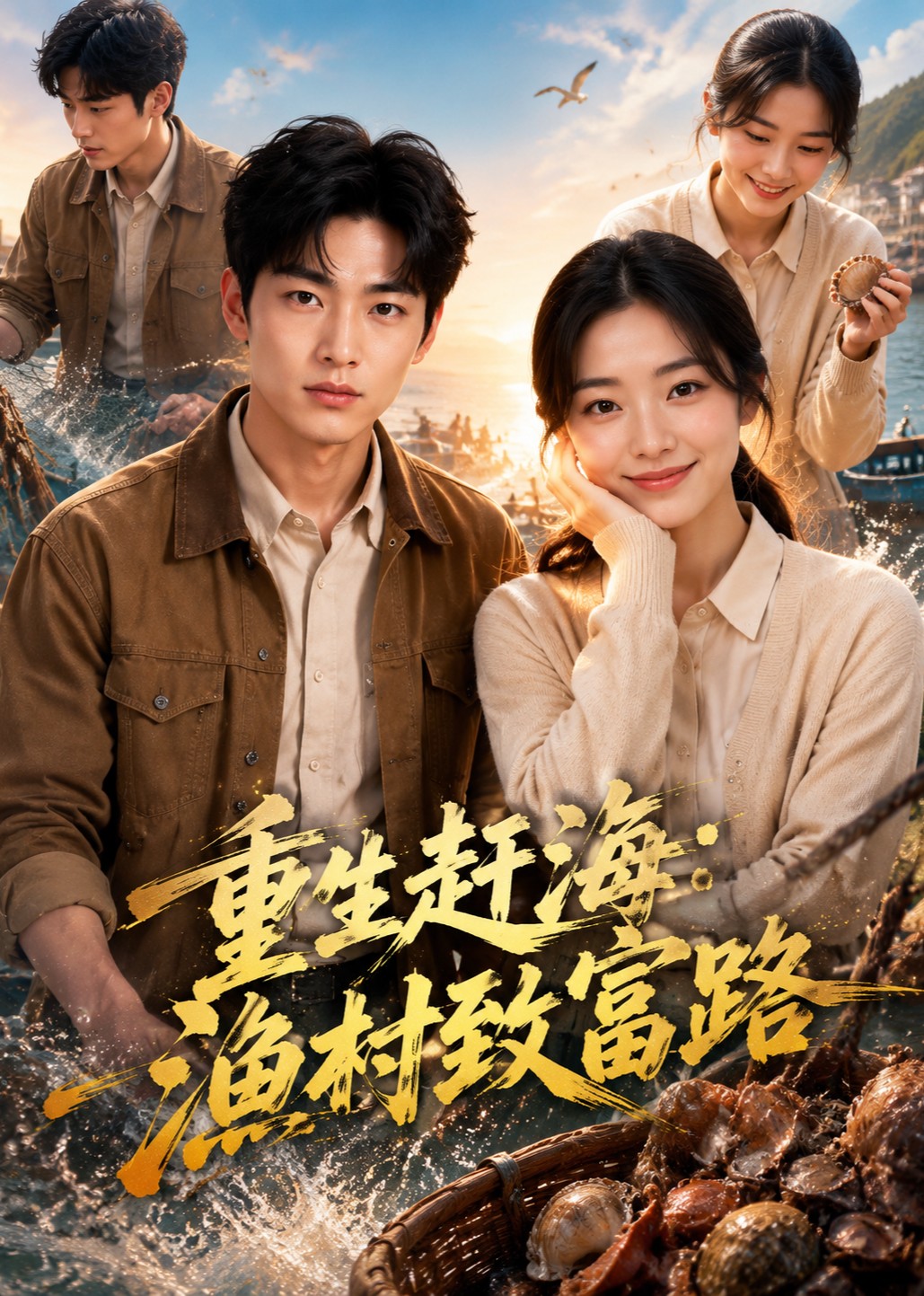 重生赶海：渔村致富路封面图