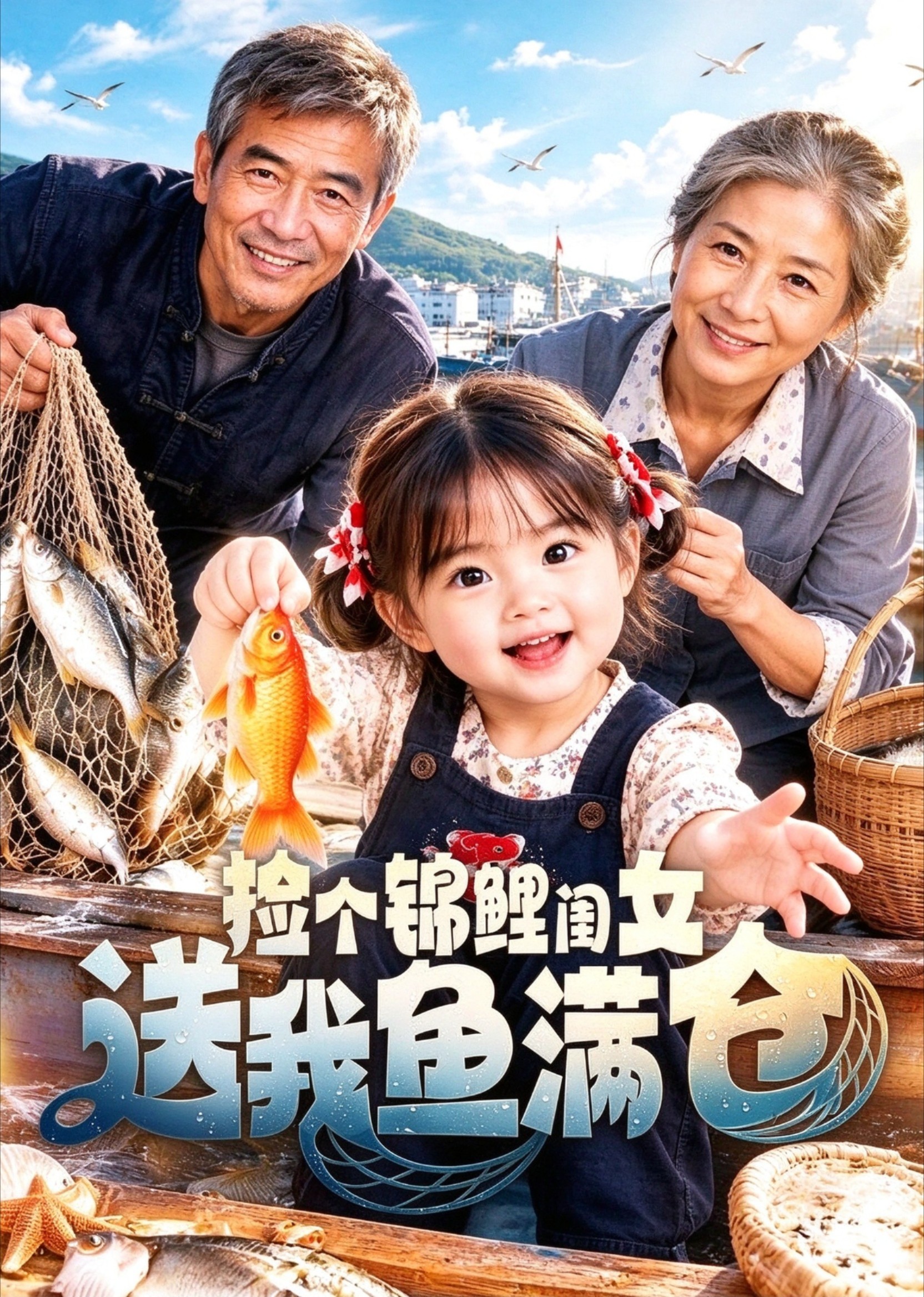 捡个锦鲤闺女送我鱼满仓封面图