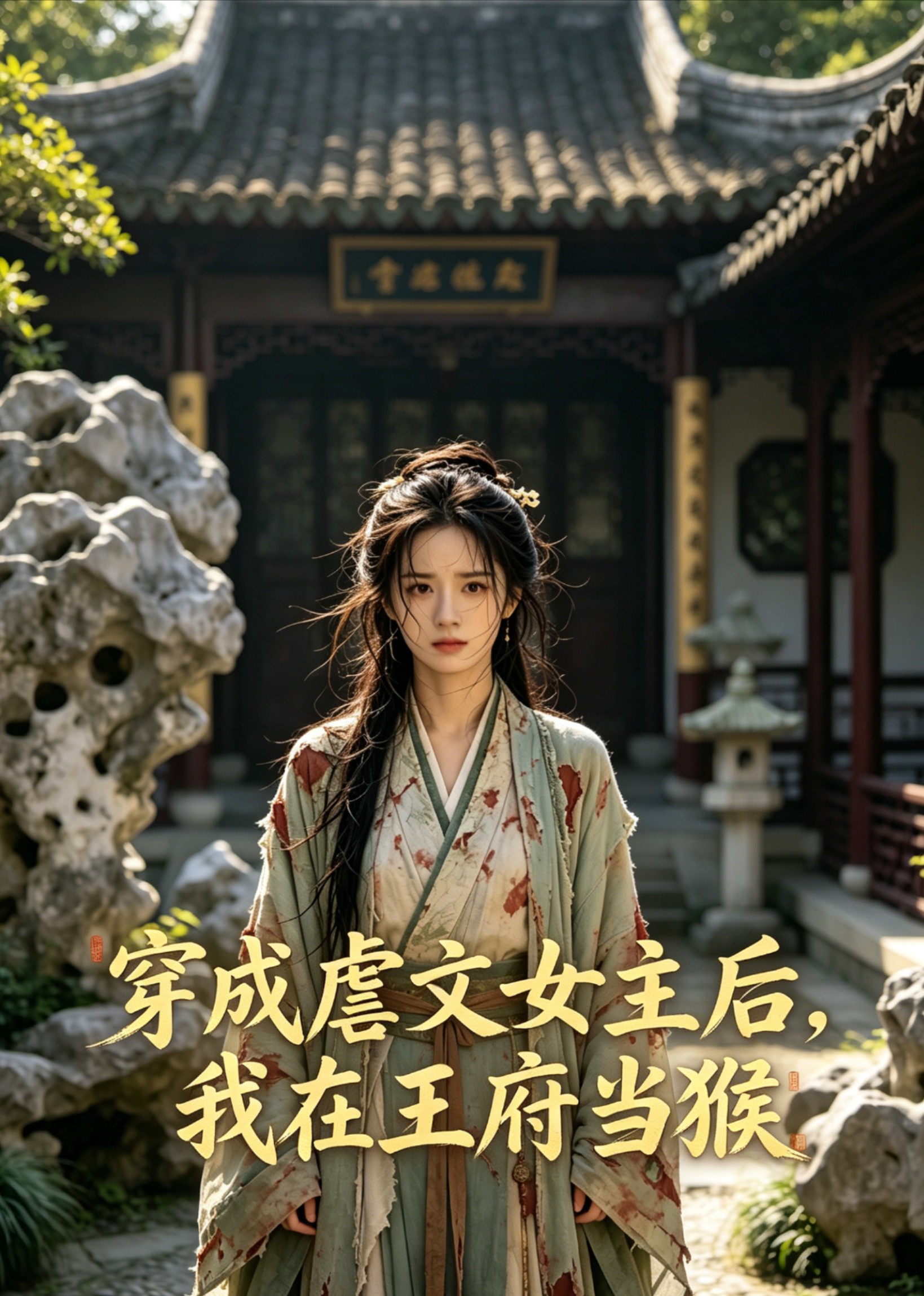 穿成虐文女主后，我在王府当猴