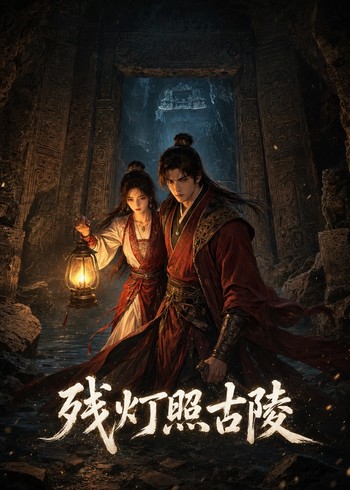 残灯照古陵