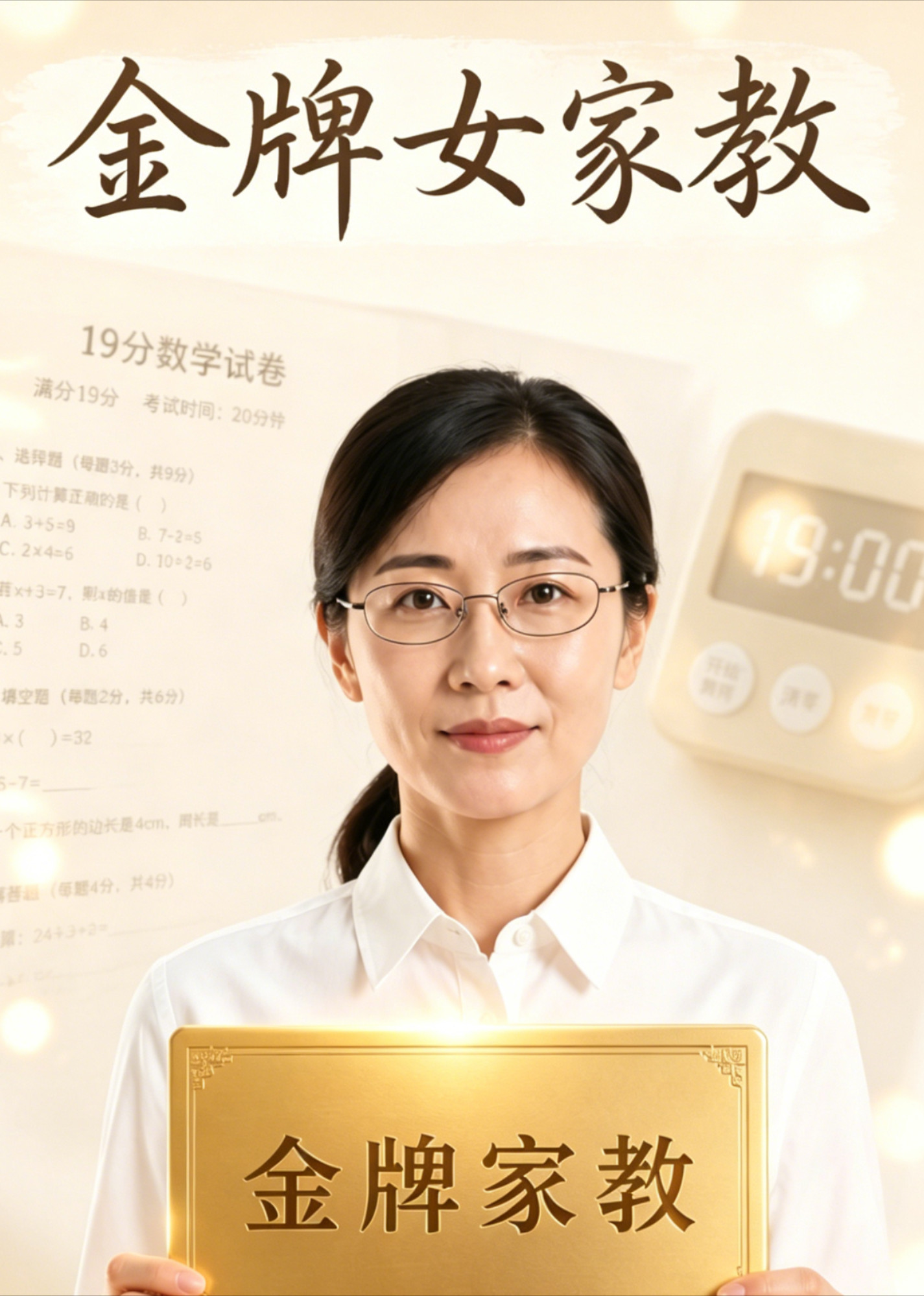 金牌女家教