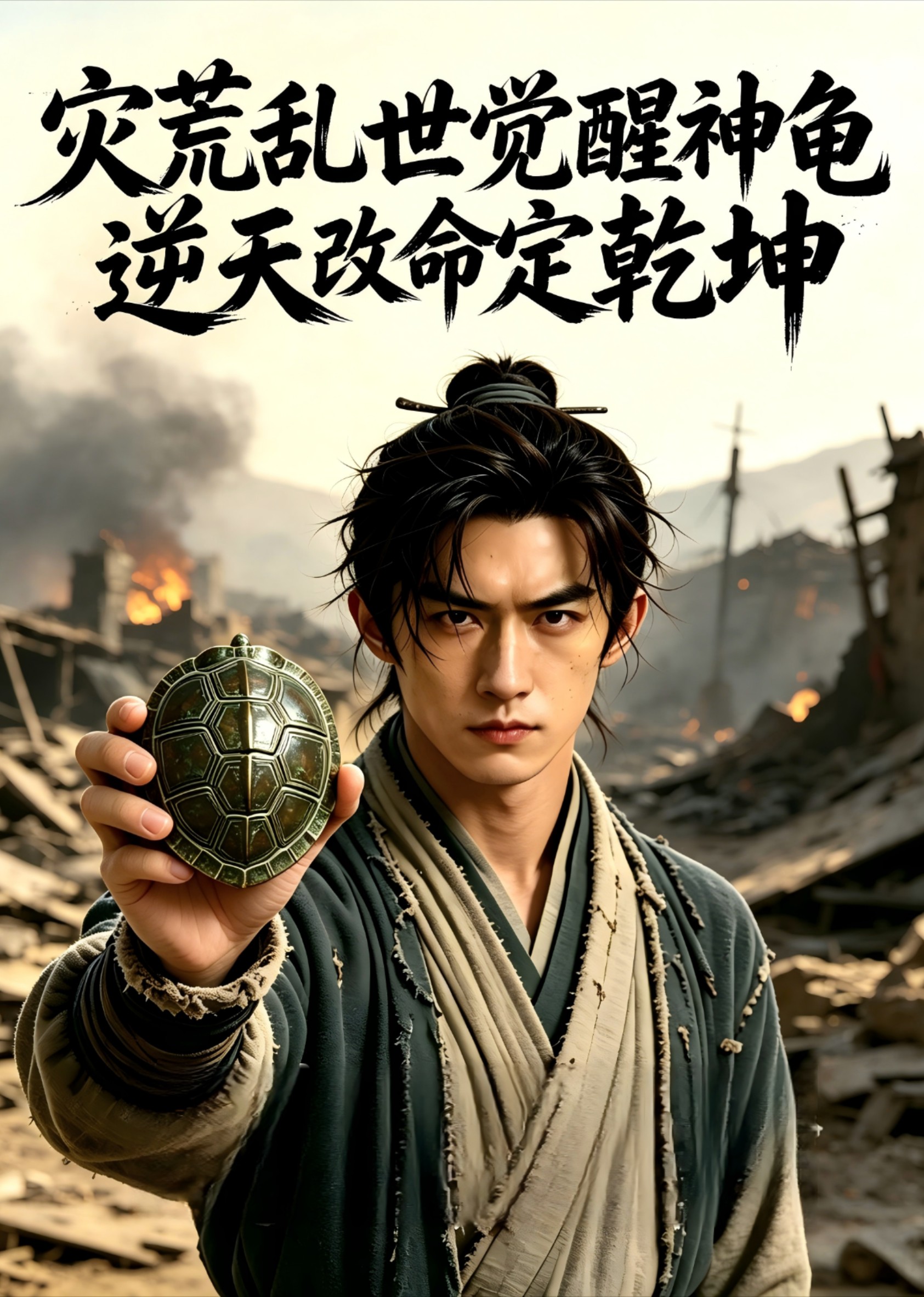 灾荒乱世觉醒神龟，逆天改命定乾坤