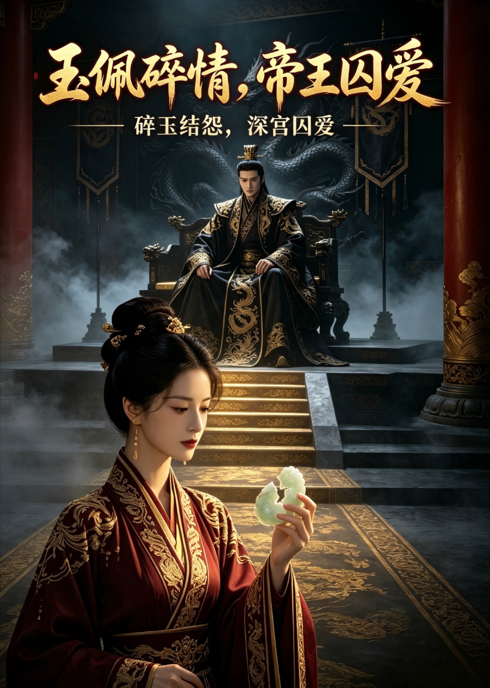 玉佩碎情，帝王囚爱