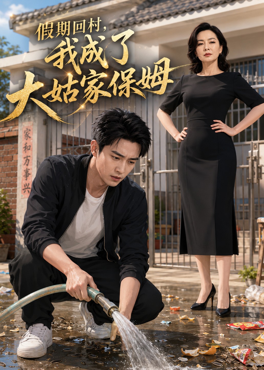 假期回村，我成了大姑家保姆
