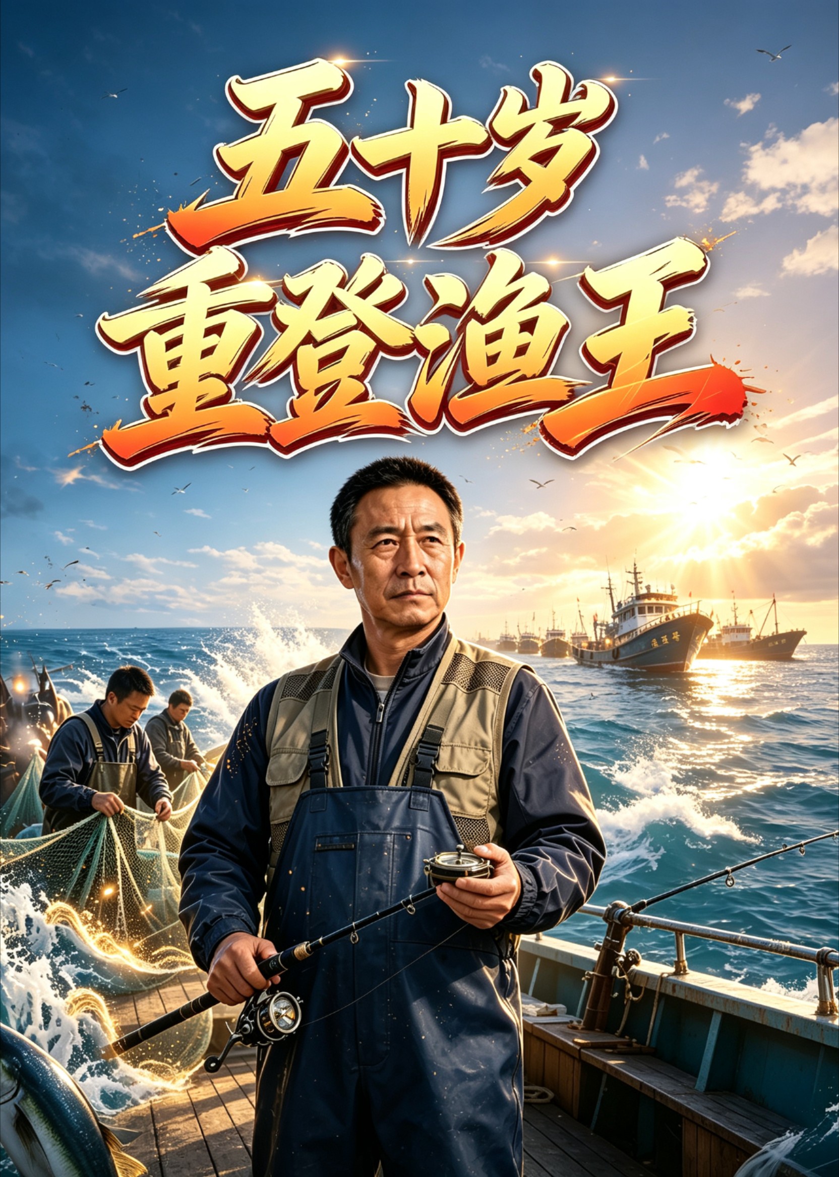 五十岁重登渔王