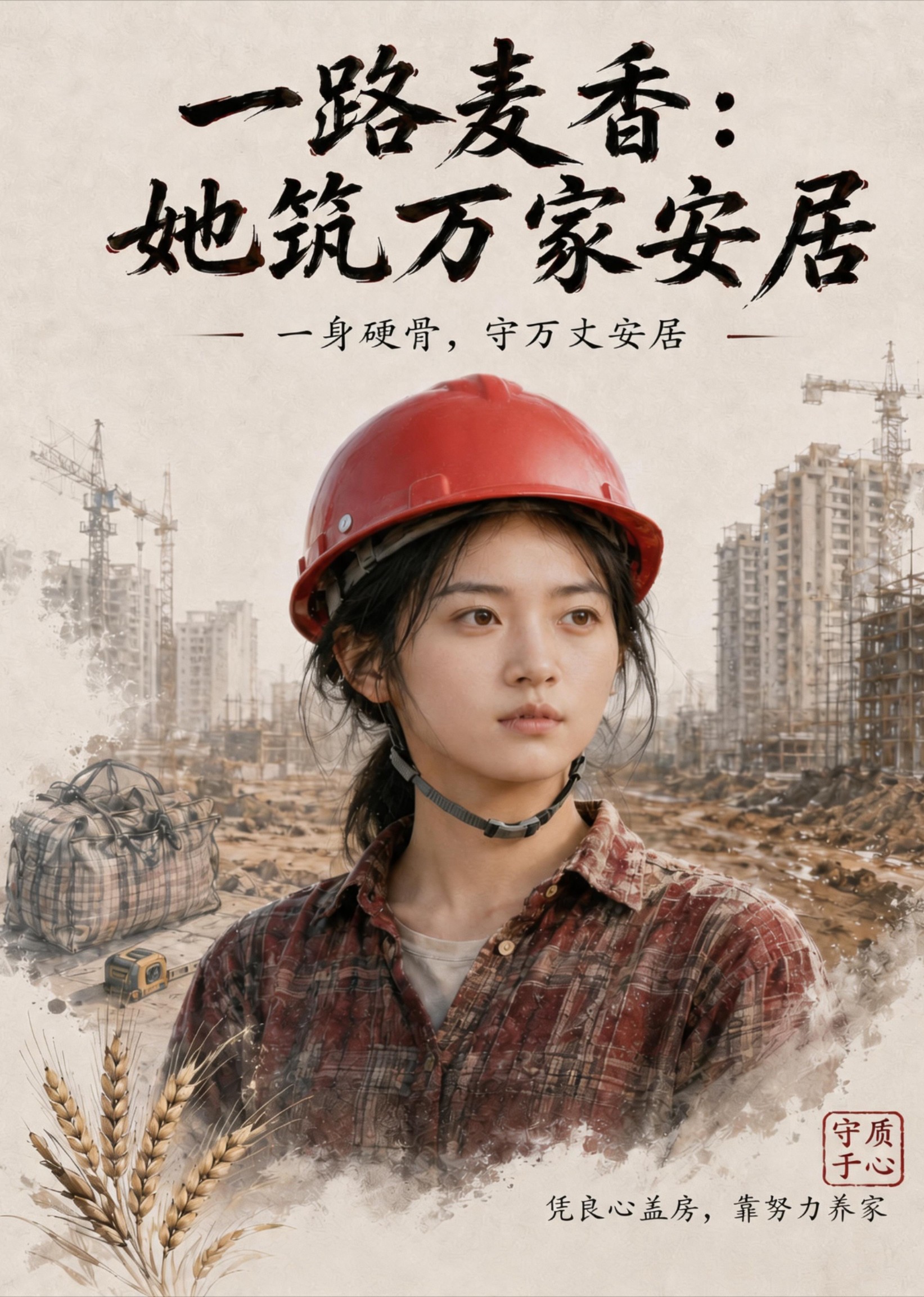 一路麦香：她筑万家安居
