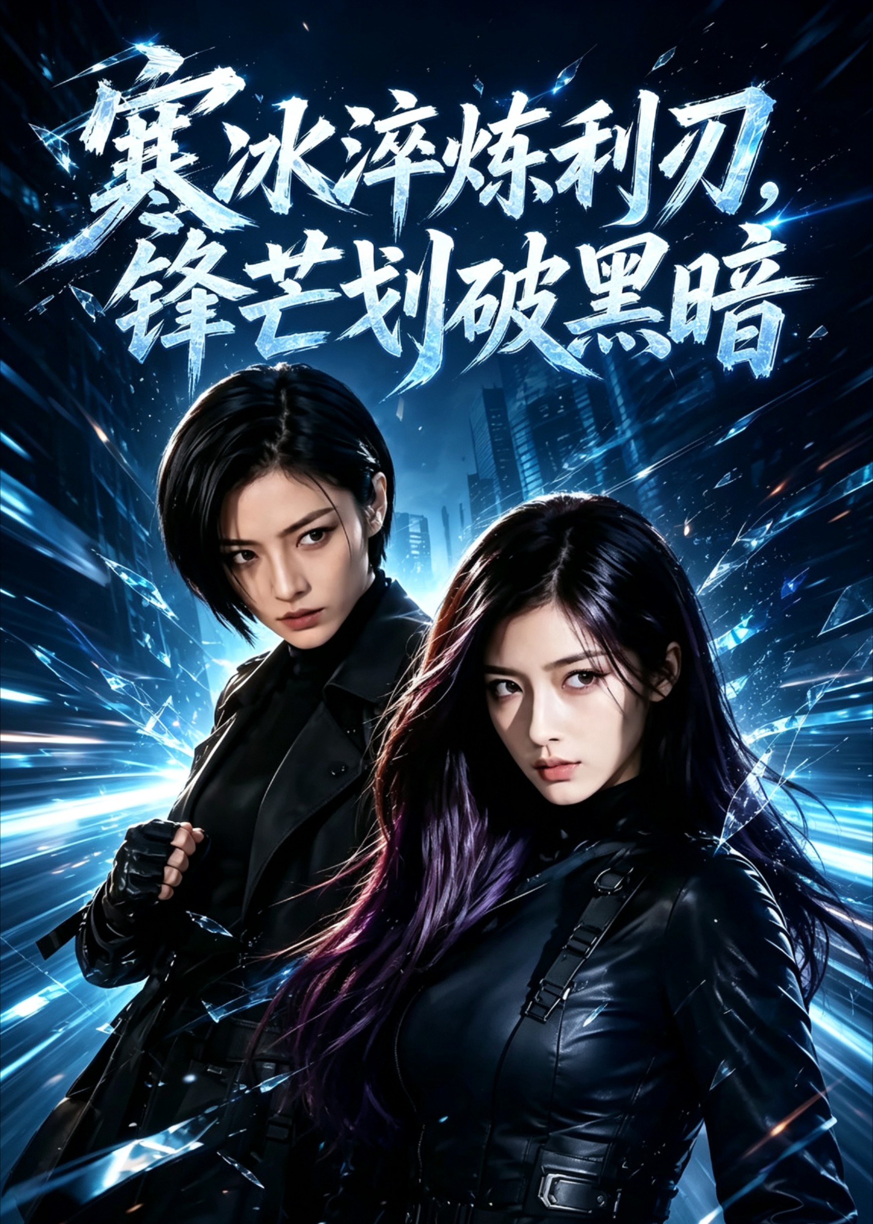 寒冰淬炼利刃，锋芒划破黑暗封面图
