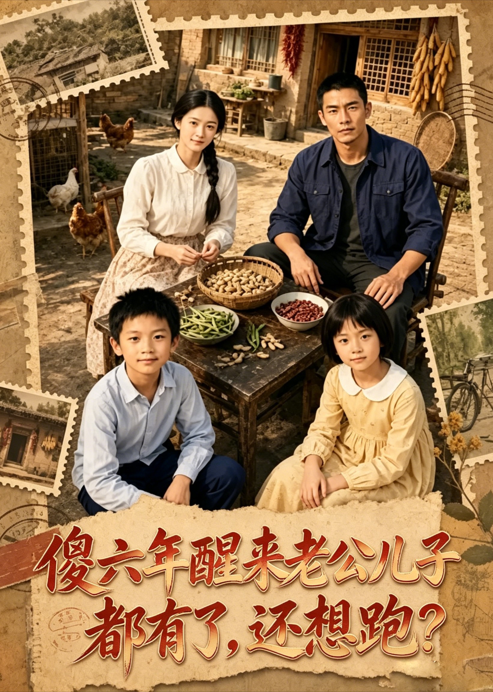 傻六年醒来老公儿子都有了，还想跑？