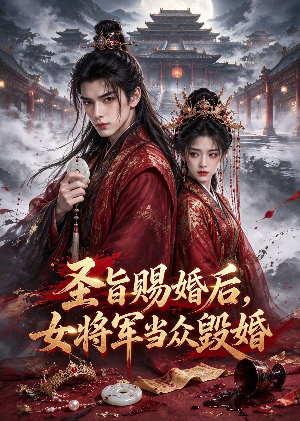 圣旨赐婚后，女将军当众毁婚封面图