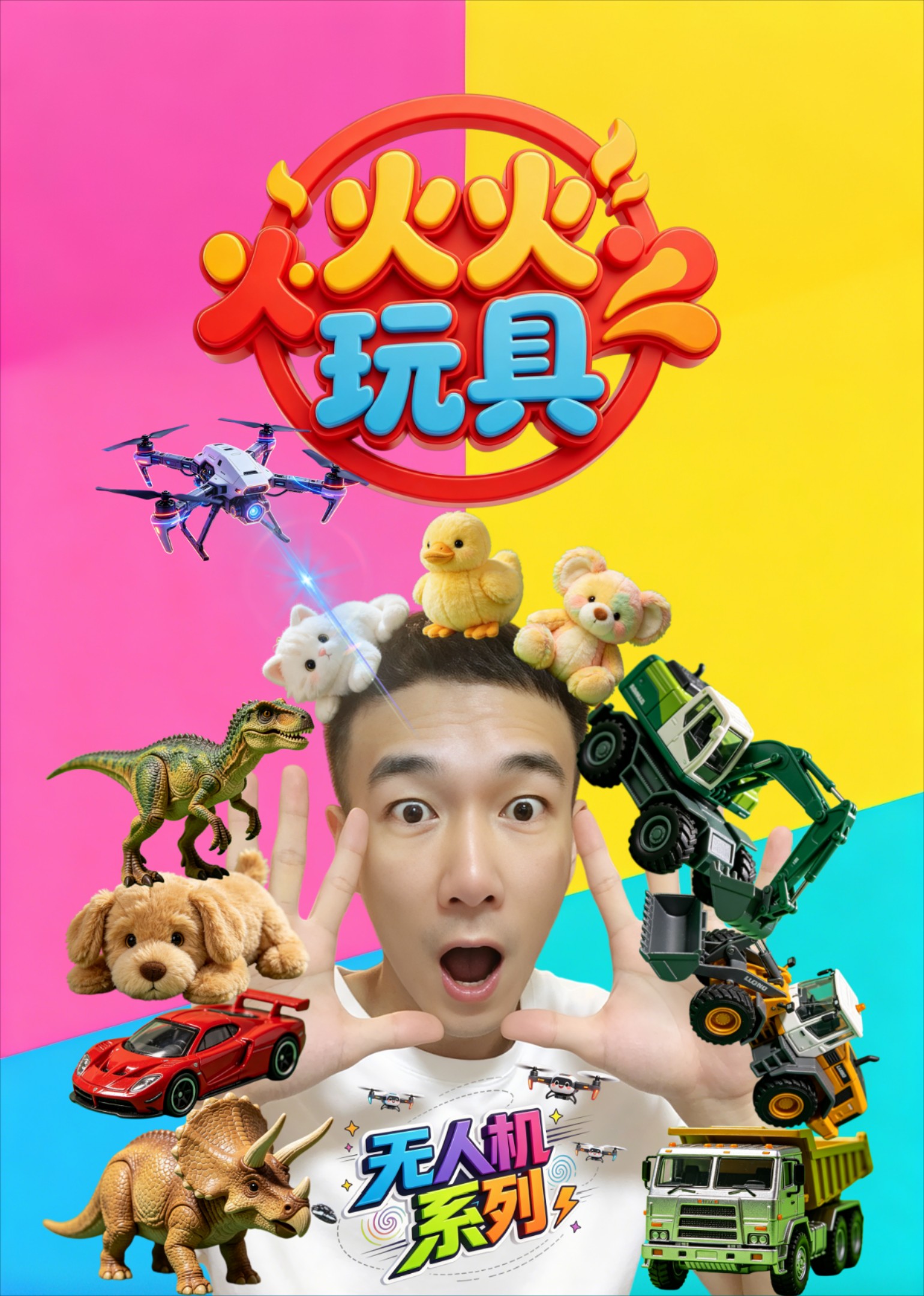 火火玩具：无人机系列封面图