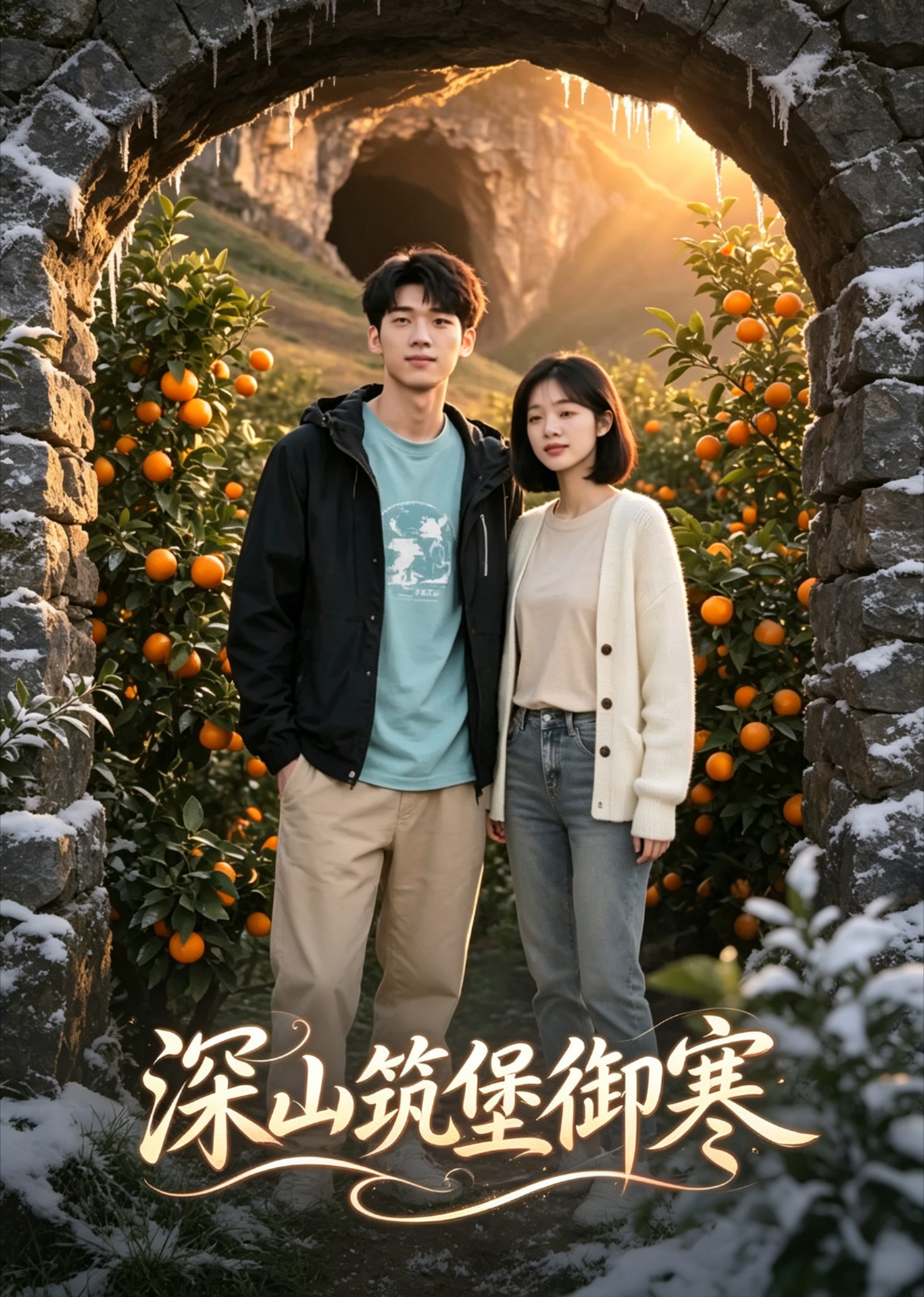深山筑堡御寒