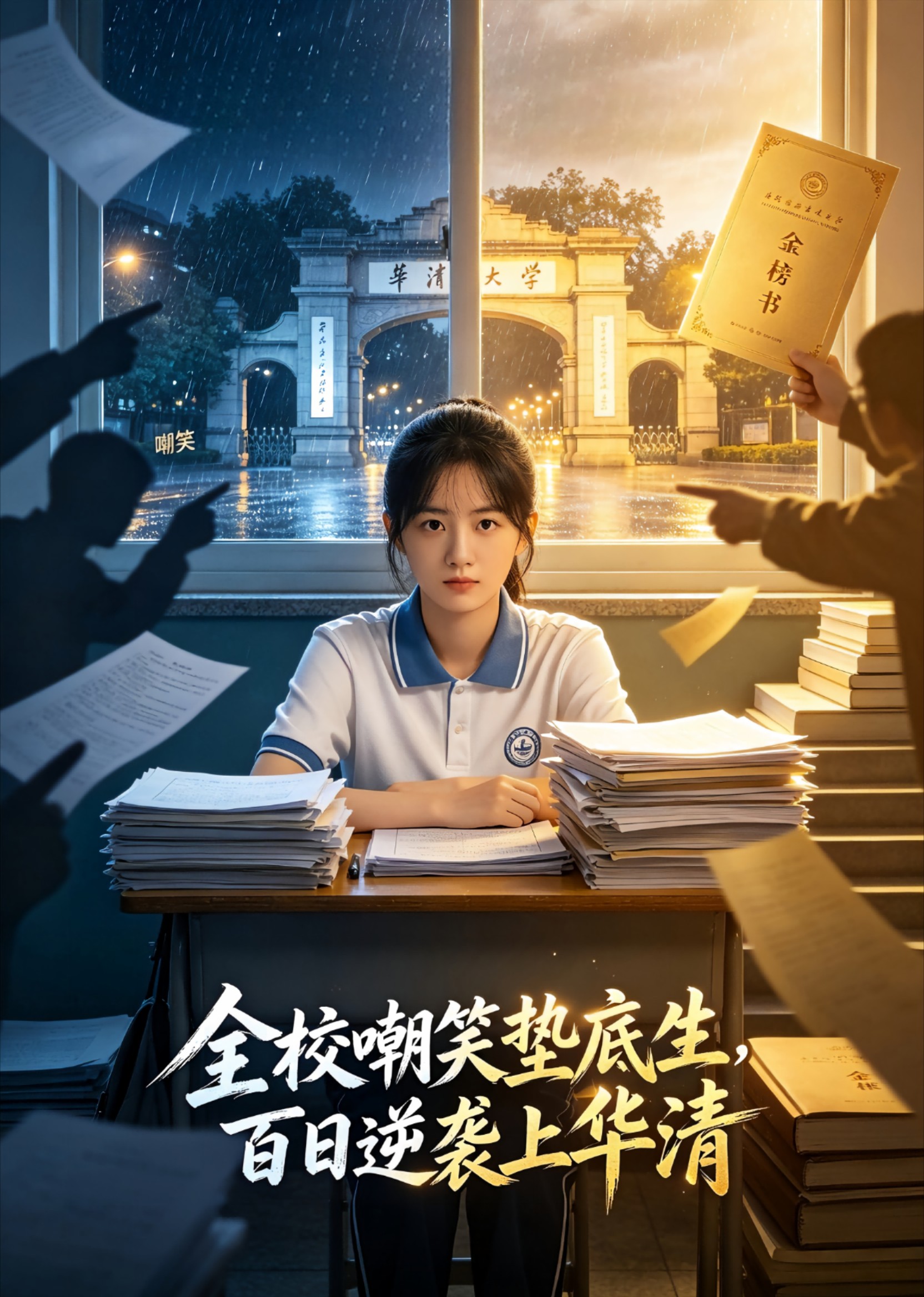 全校嘲笑垫底生，百日逆袭上华清