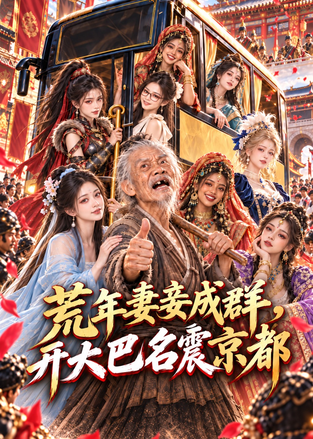 荒年妻妾成群开大巴名震京都封面图