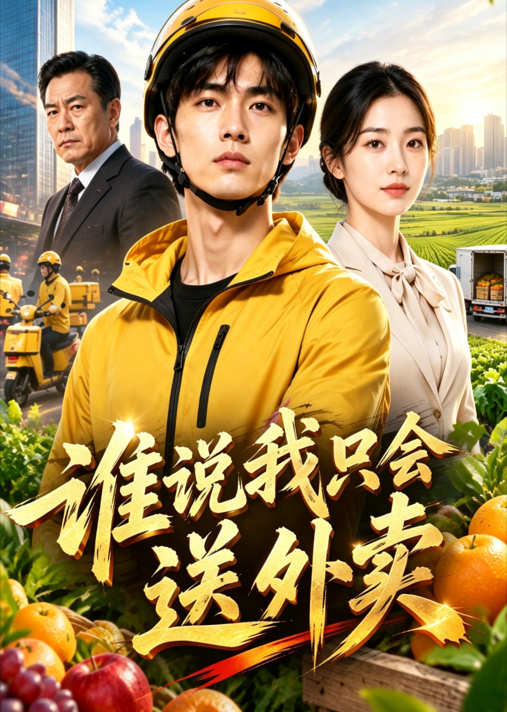谁说我只会送外卖封面图