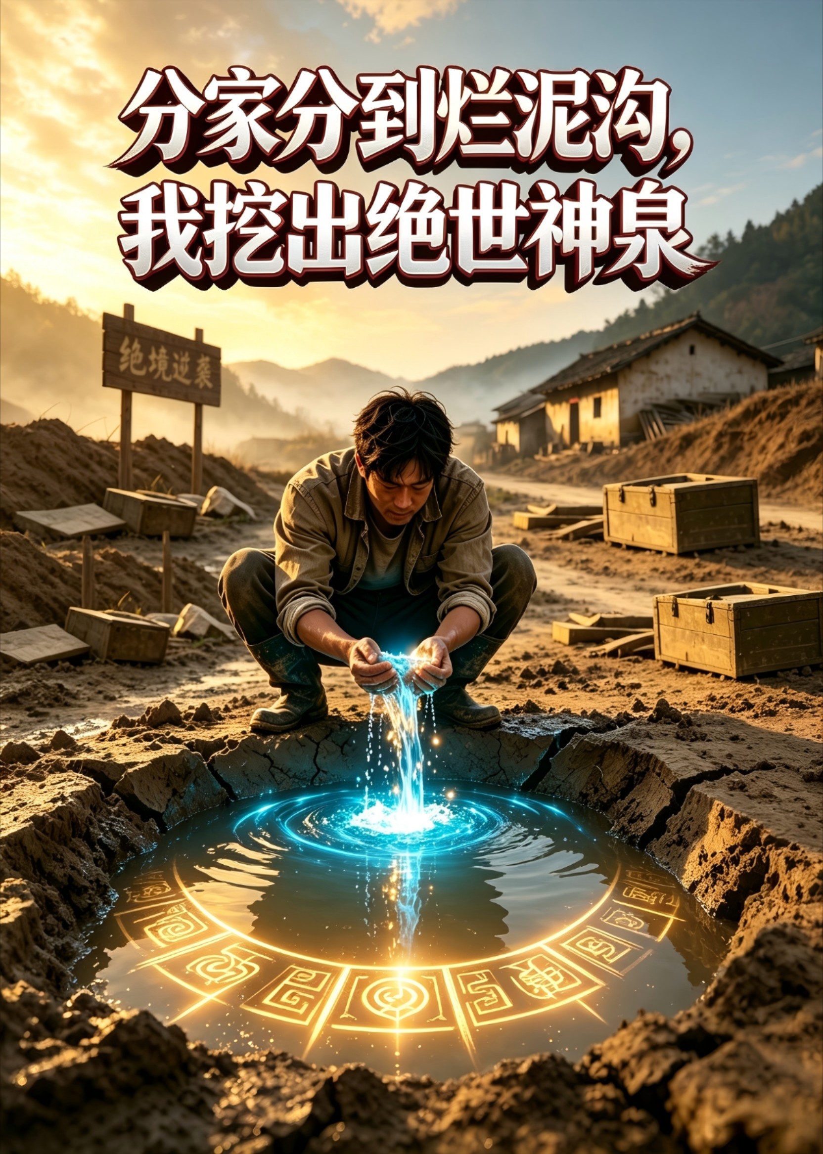分家分到烂泥沟，我挖出绝世神泉
