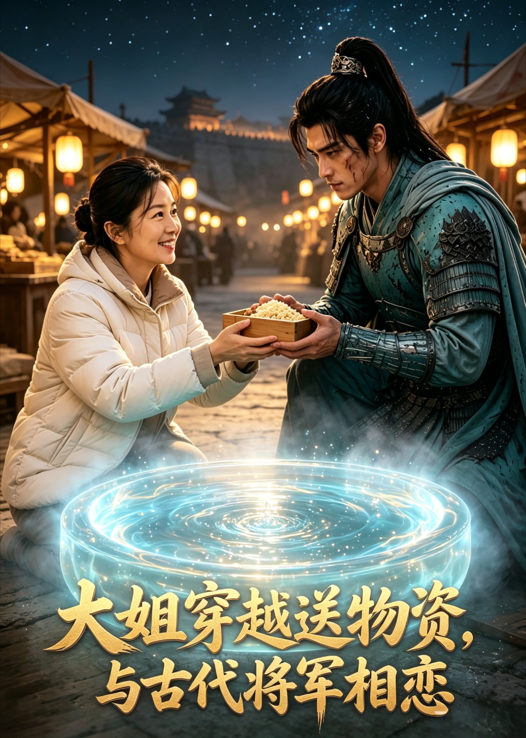 大姐穿越送物资，与古代将军相恋