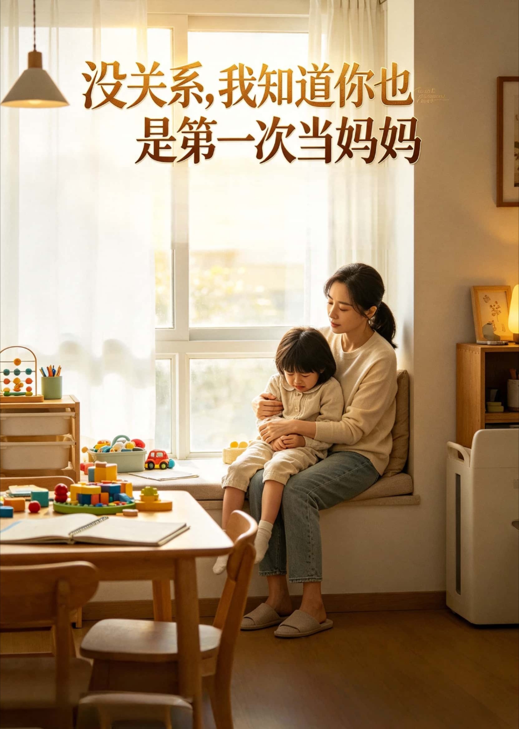 没关系，我知道你也是第一次当妈妈