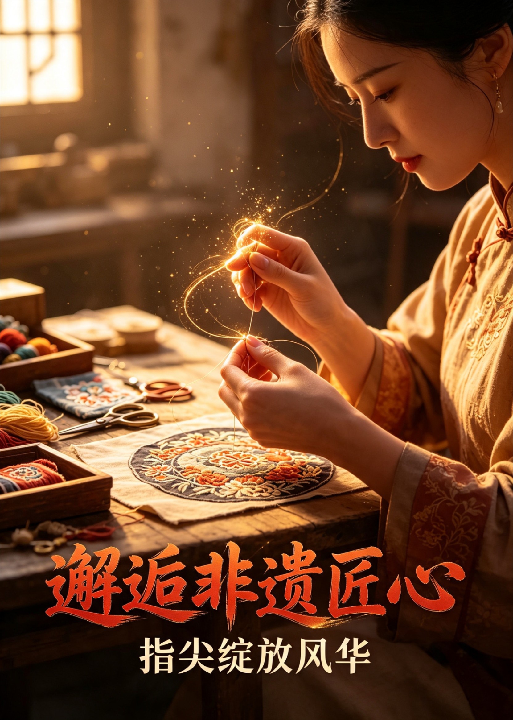 邂逅非遗匠心，指尖绽放风华