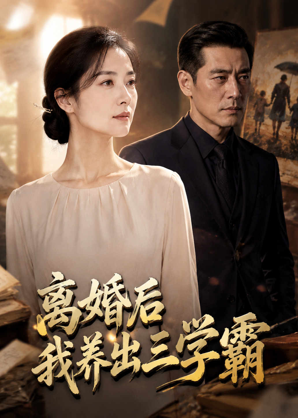 离婚后我养出三学霸封面图