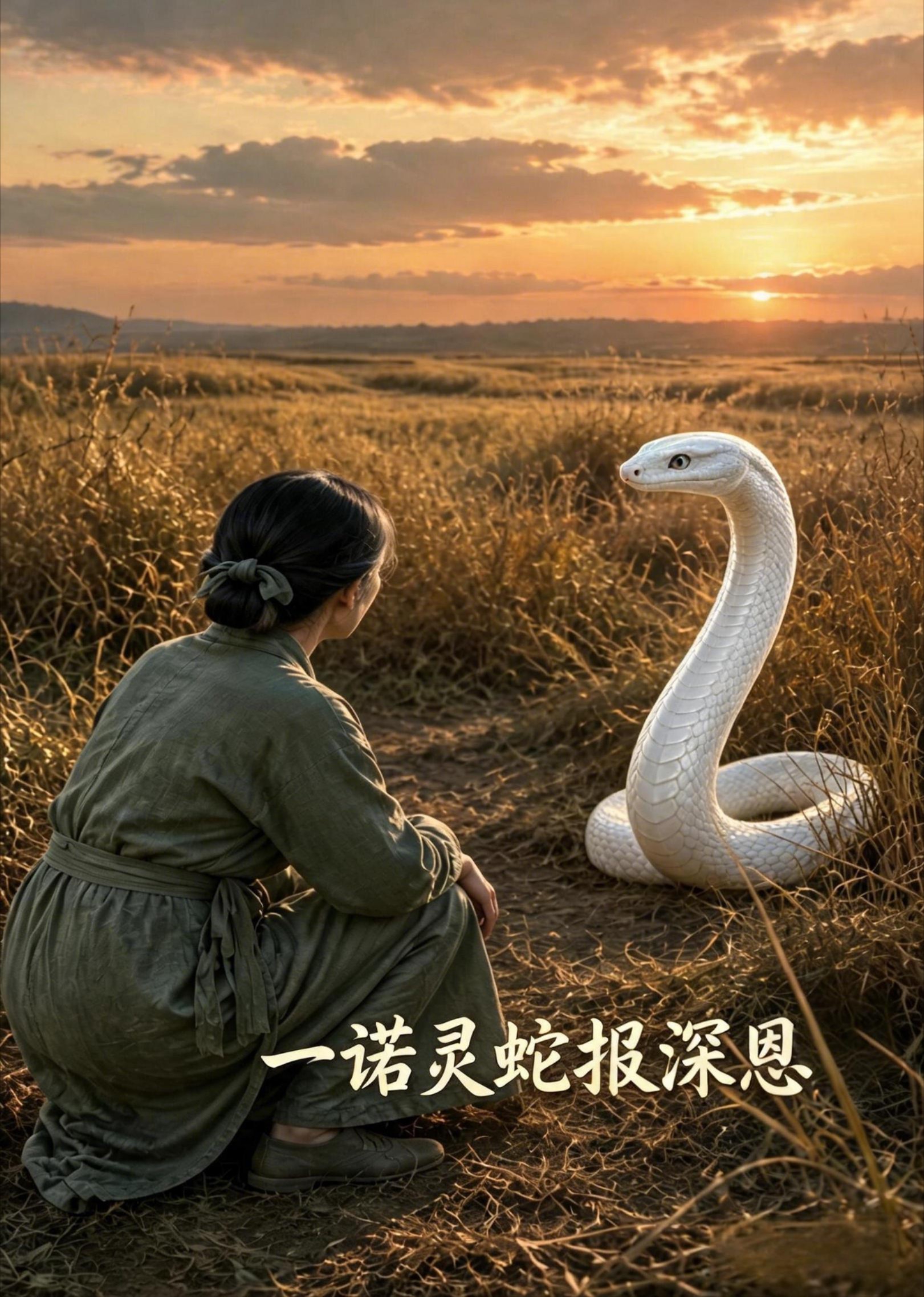 一诺灵蛇报深恩