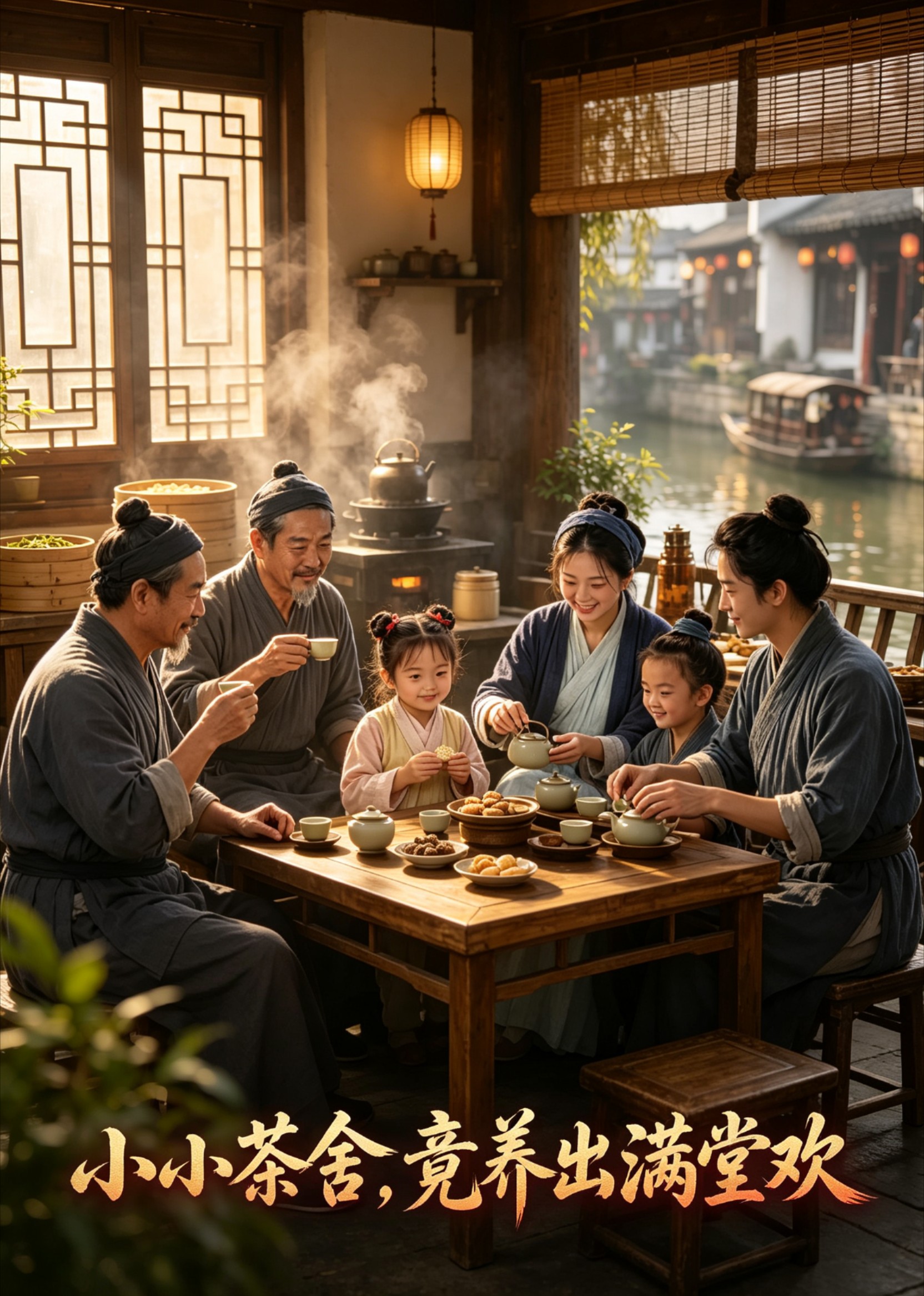 小小茶舍，竟养出满堂欢封面图