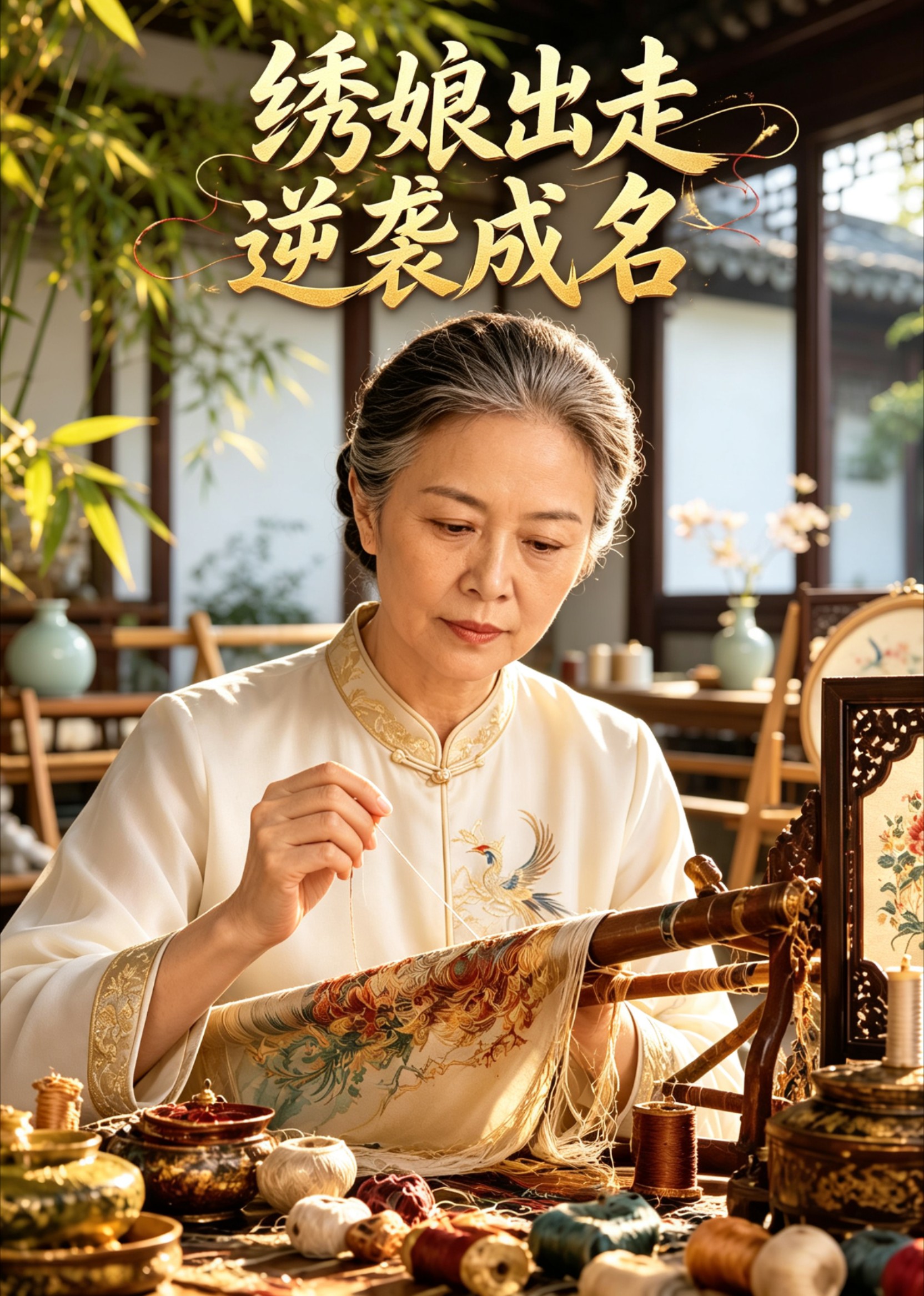 绣娘出走逆袭成名封面图