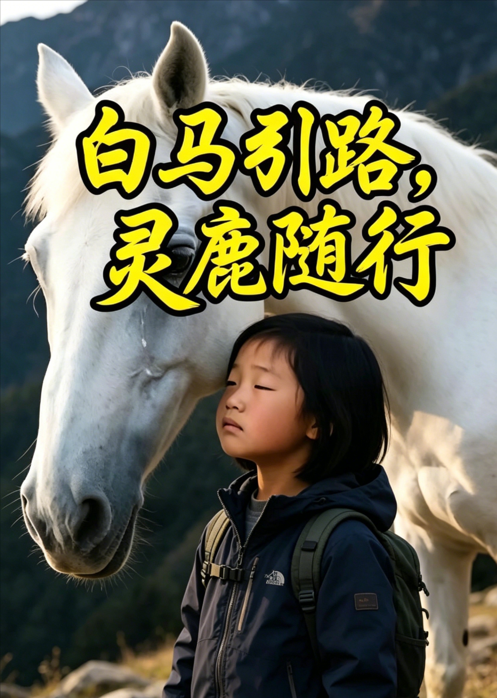 白马引路，灵鹿随行