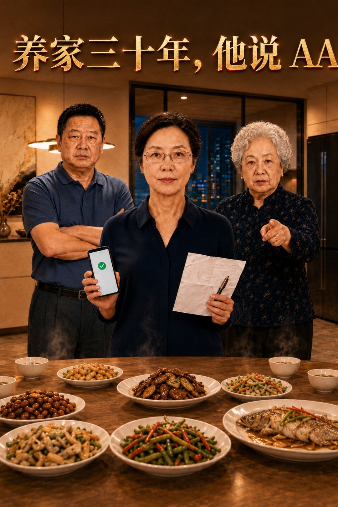 养家三十年，他说AA