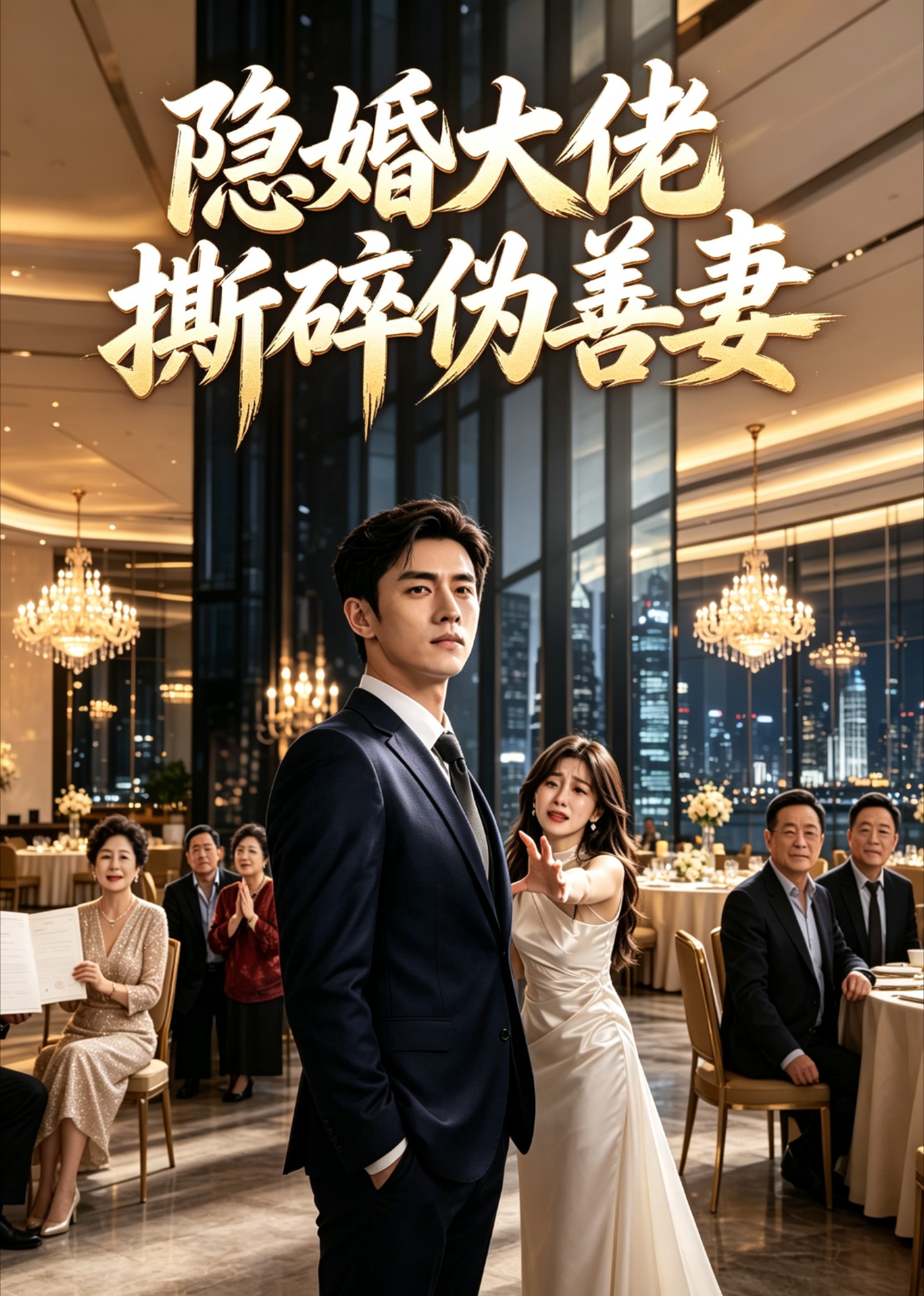 隐婚大佬撕碎伪善妻封面图