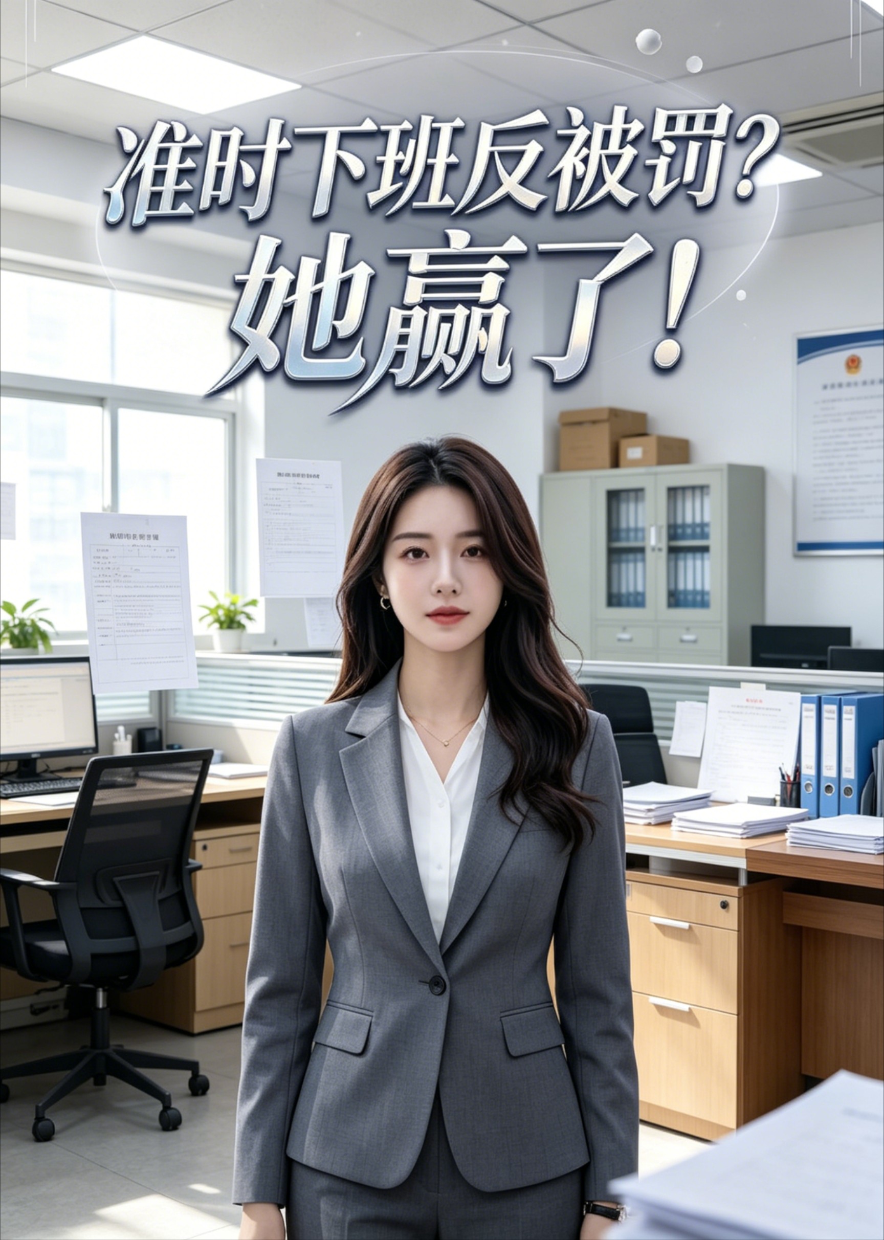 准时下班反被罚？她赢了！