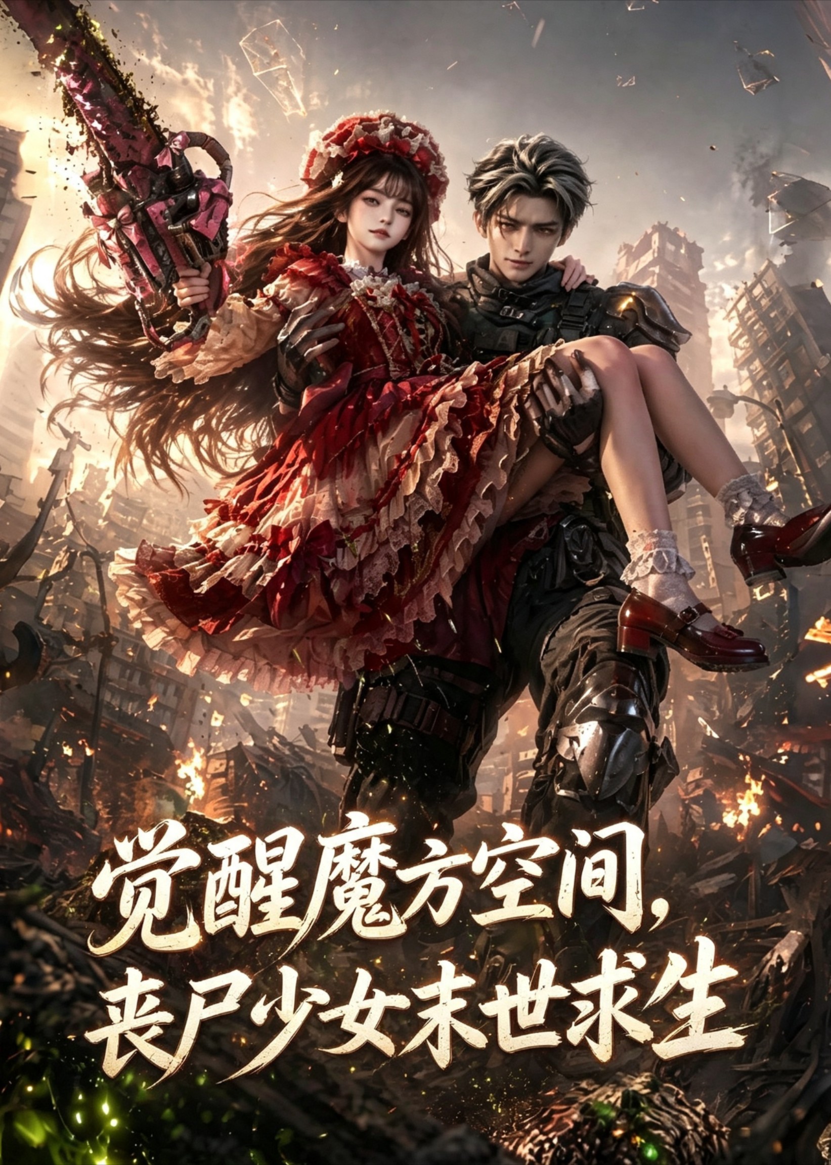 觉醒魔方空间，丧尸少女末世求生