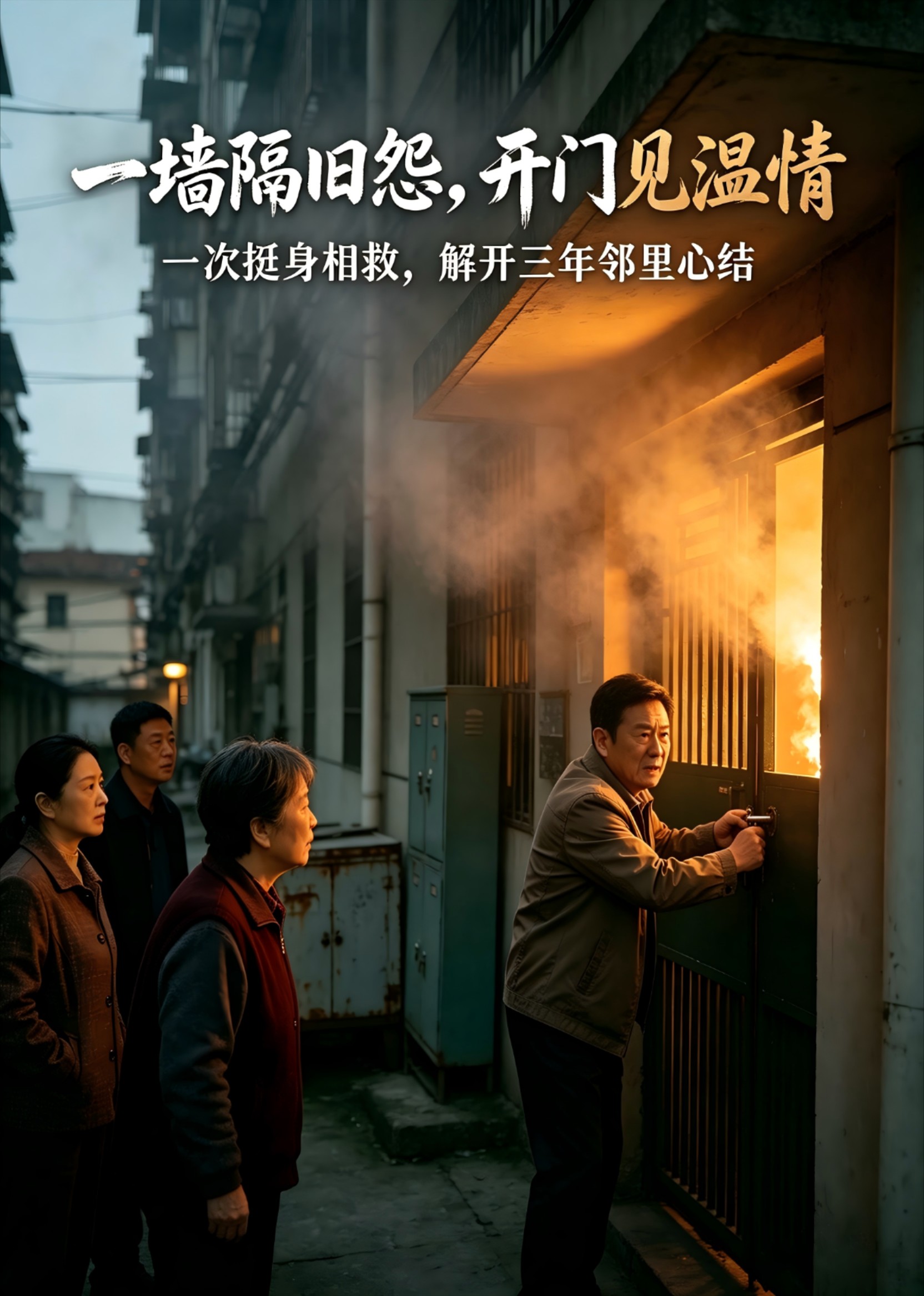 一墙隔旧怨，开门见温情封面图