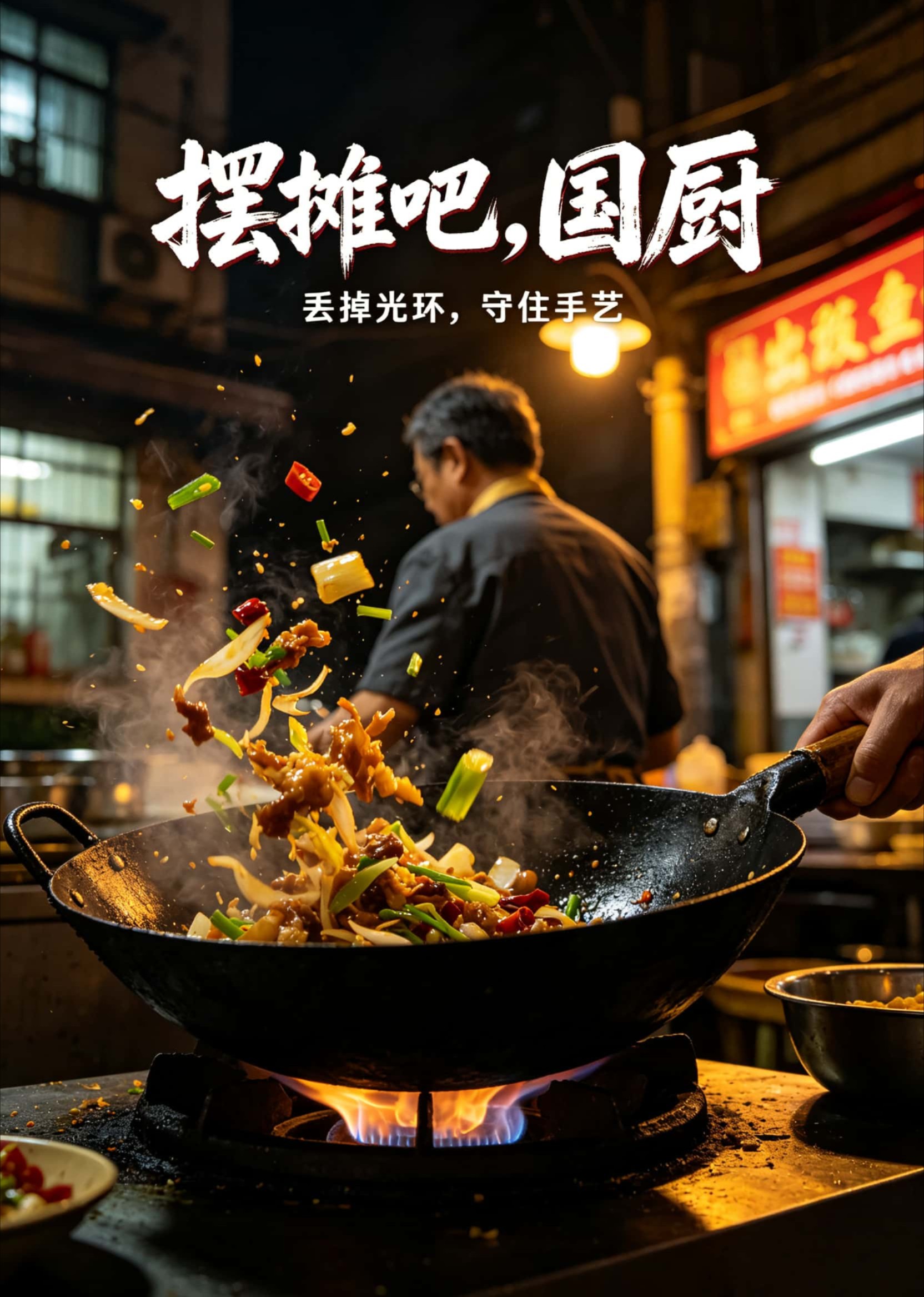 摆摊吧，国厨