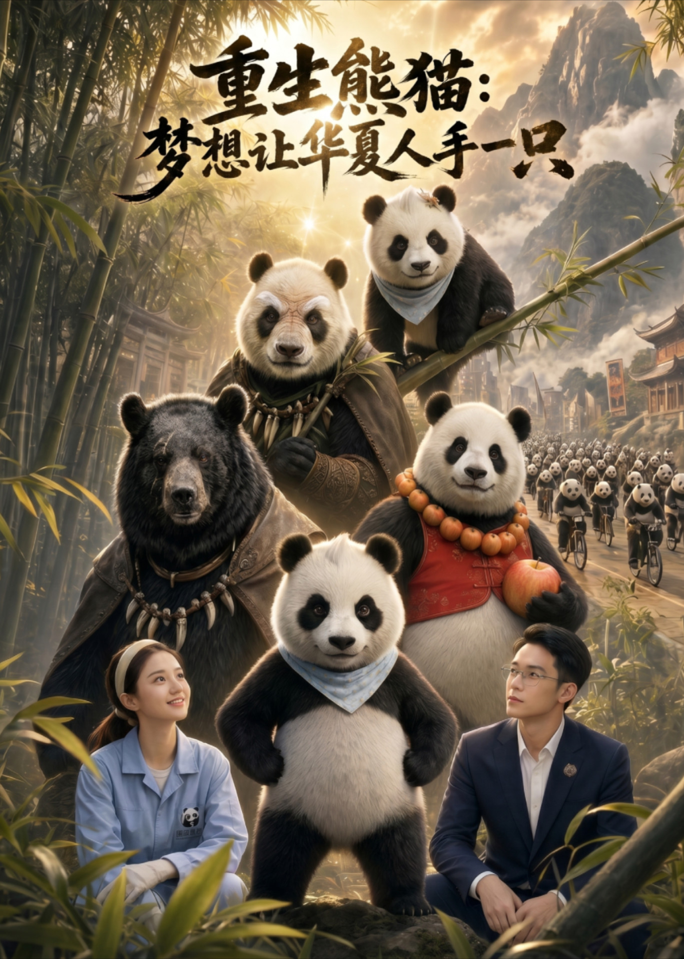 重生熊猫：梦想让华夏人手一只封面图
