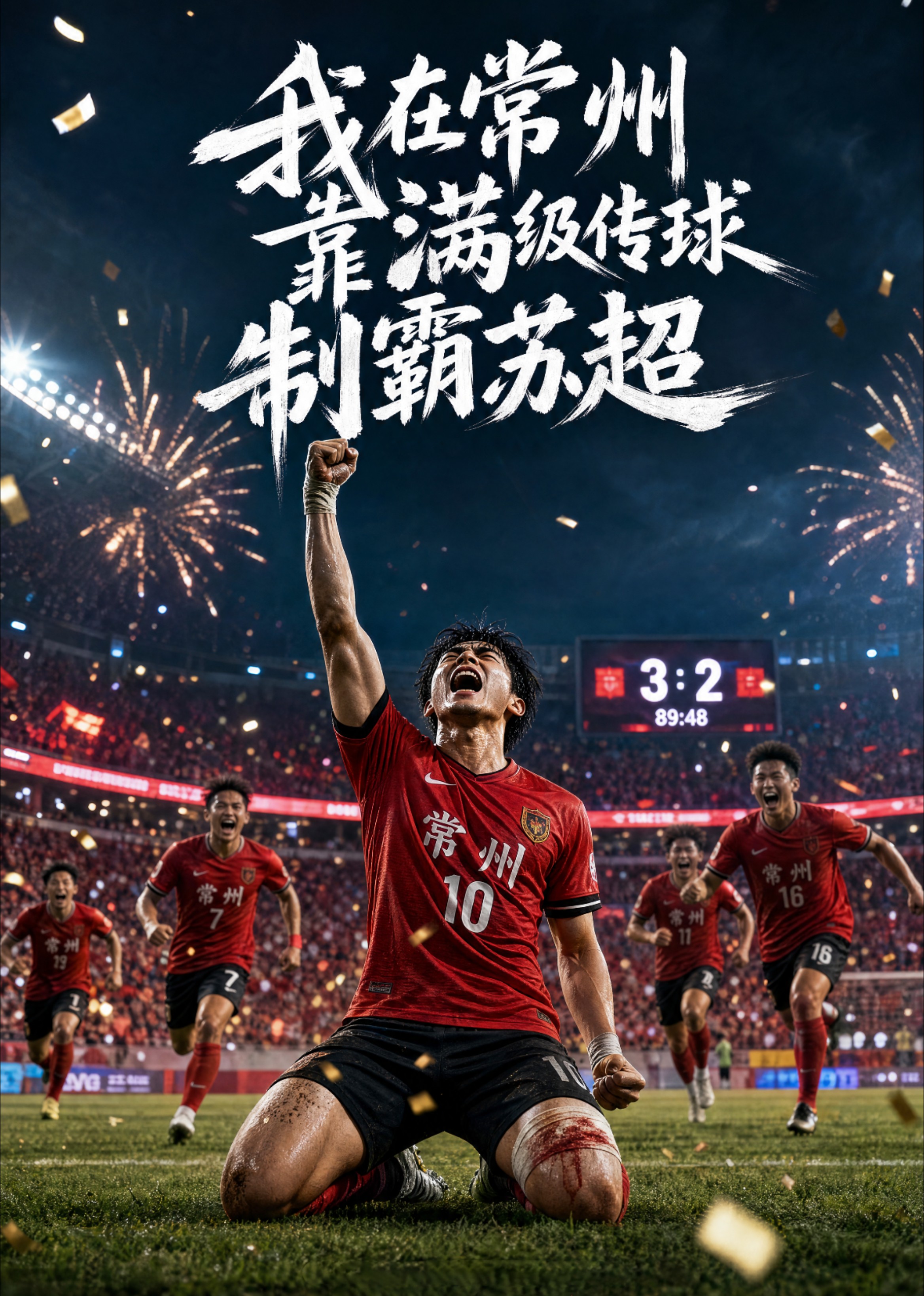 我在常州靠满级传球制霸苏超