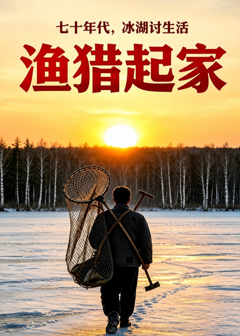 七十年代，冰湖讨生活渔猎起家封面图