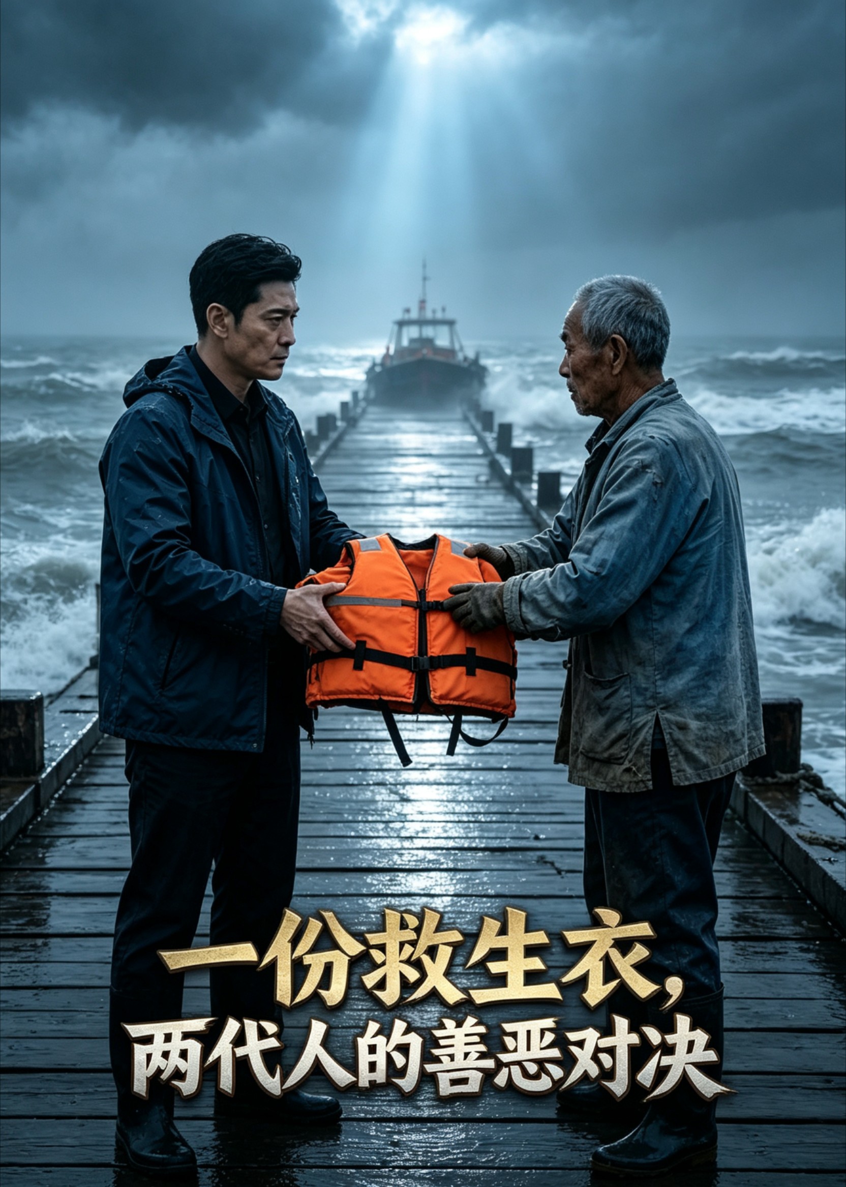 一份救生衣，两代人的善恶对决