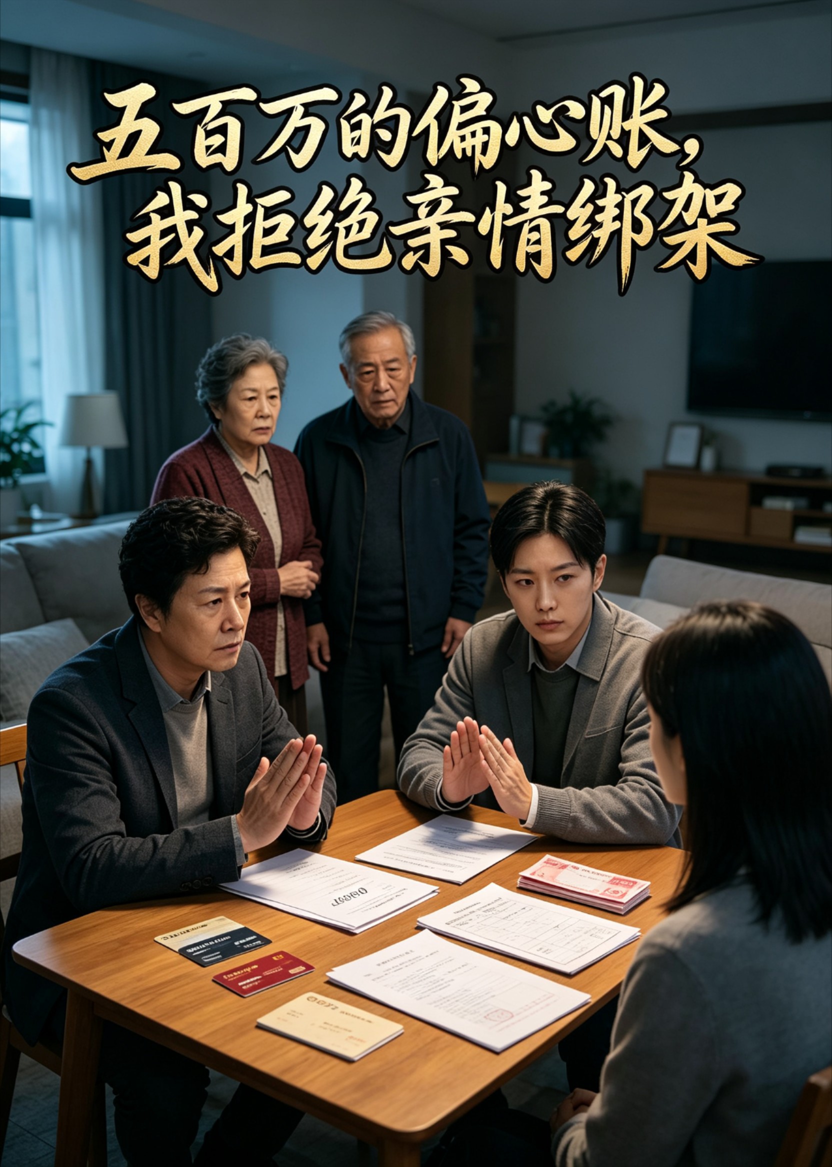 五百万的偏心账，我拒绝亲情绑架