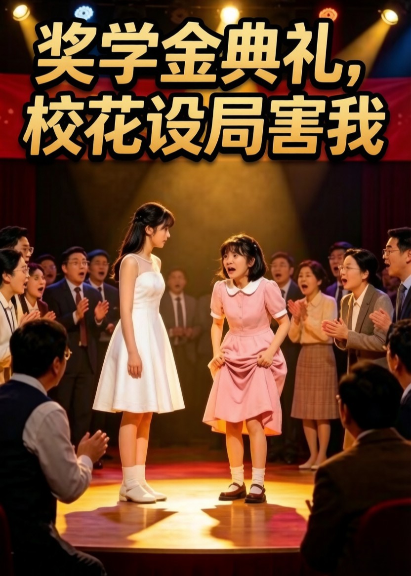 奖学金典礼，校花设局害我