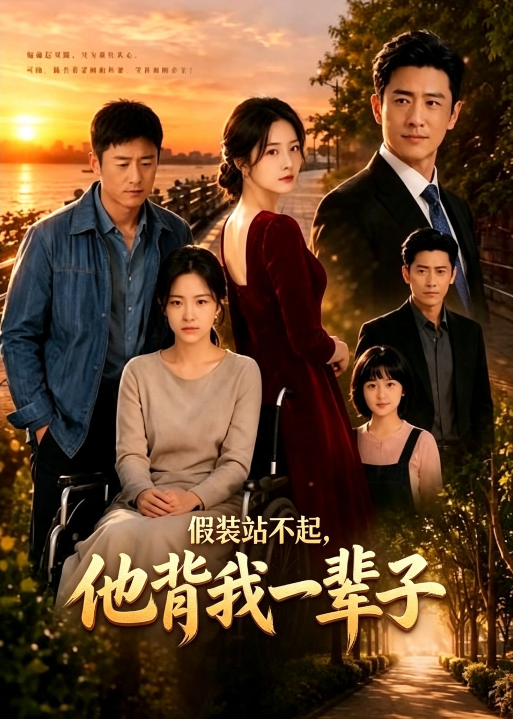 假装站不起，他背我一辈子